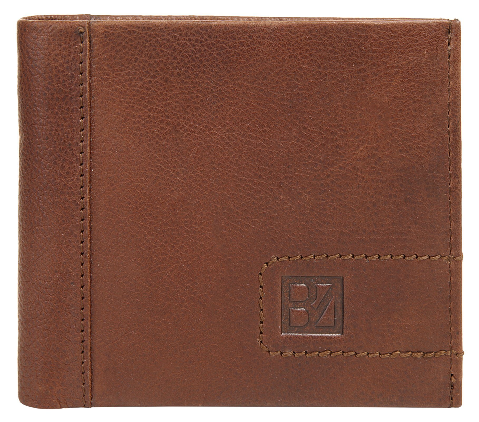 BODENSCHATZ Portemonnee echt leder unisex portemonnees bruin