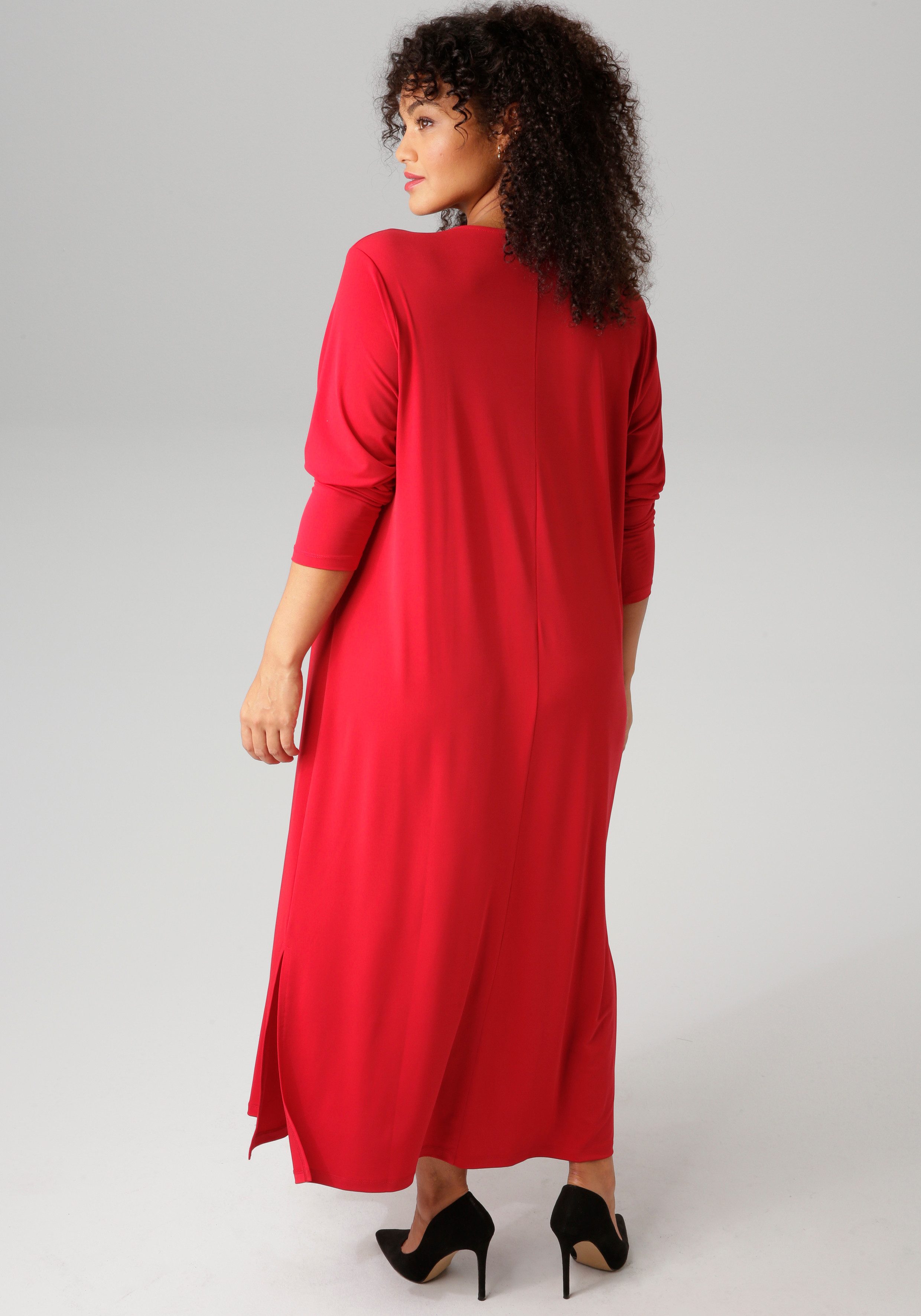 Aniston PLUS Maxi-jurk met verfijnde zijsplitten - nieuwe collectie