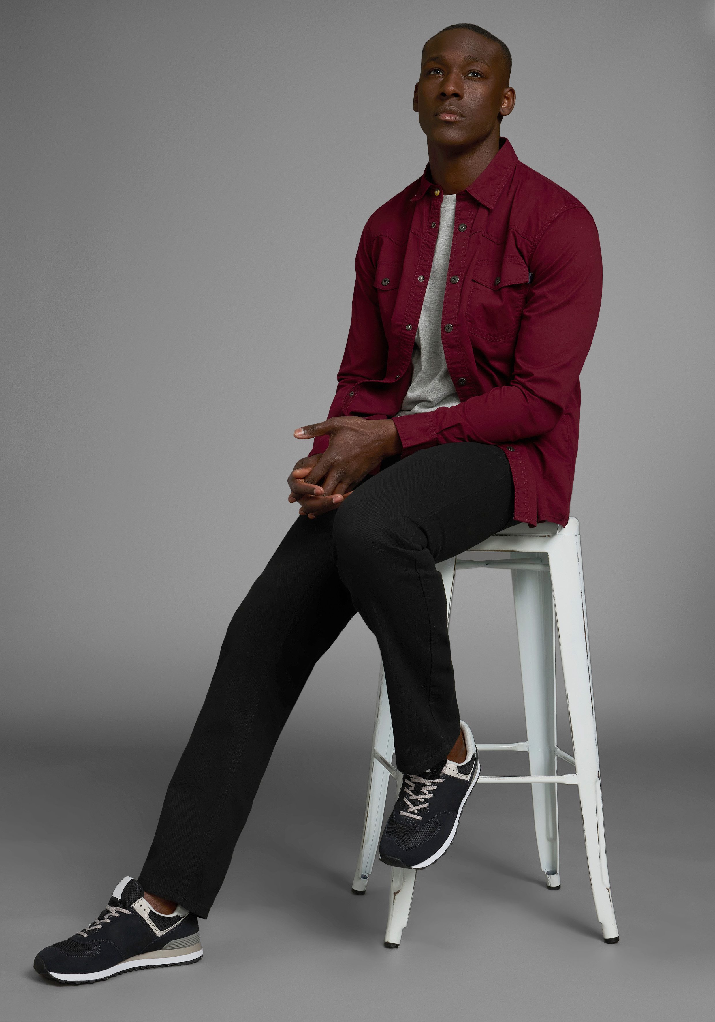 Arizona Regular fit jeans James regular fit, rechte pijpen, five-pocket-vorm, normale taille