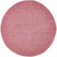 carpet city hoogpolig vloerkleed pastel shaggy300 pastelkleuren, woonkamer roze