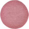 carpet city hoogpolig vloerkleed pastel shaggy300 roze