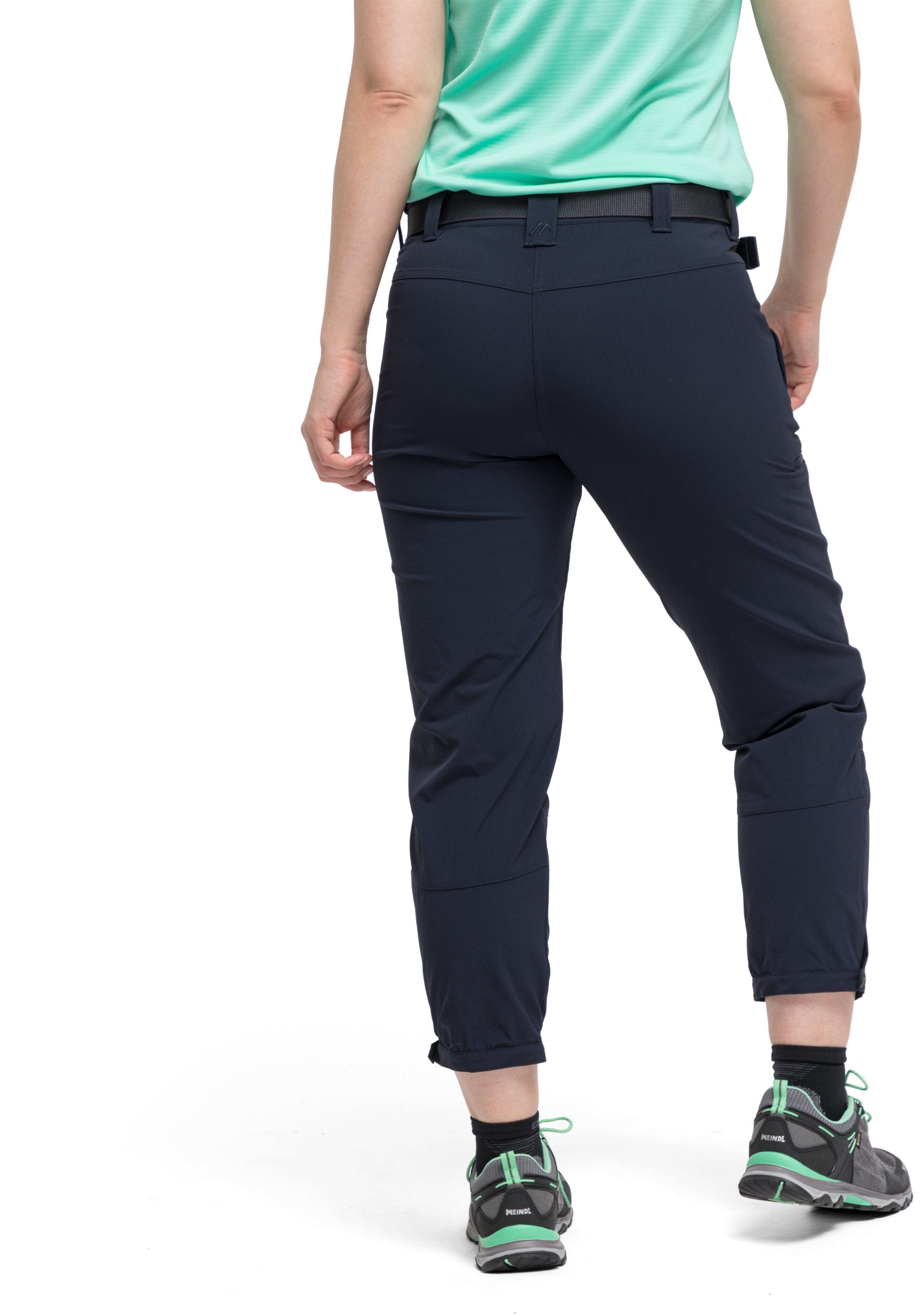 Maier Sports Functionele broek Lulaka 7/8 Dames wandelbroek, ventilerende en elastische outdoorbroek