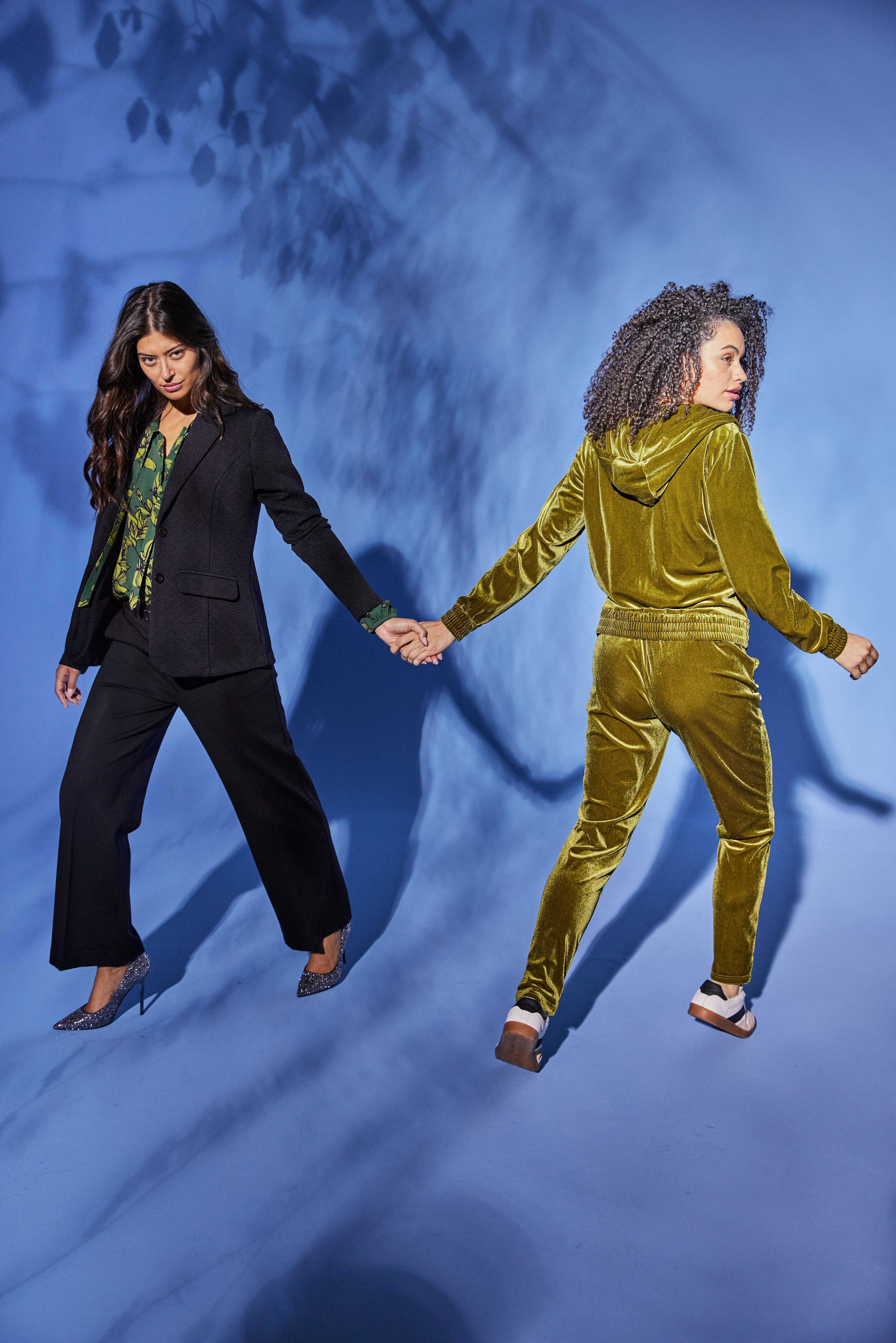 Aniston SELECTED Jerseyblazer met structuurmotief