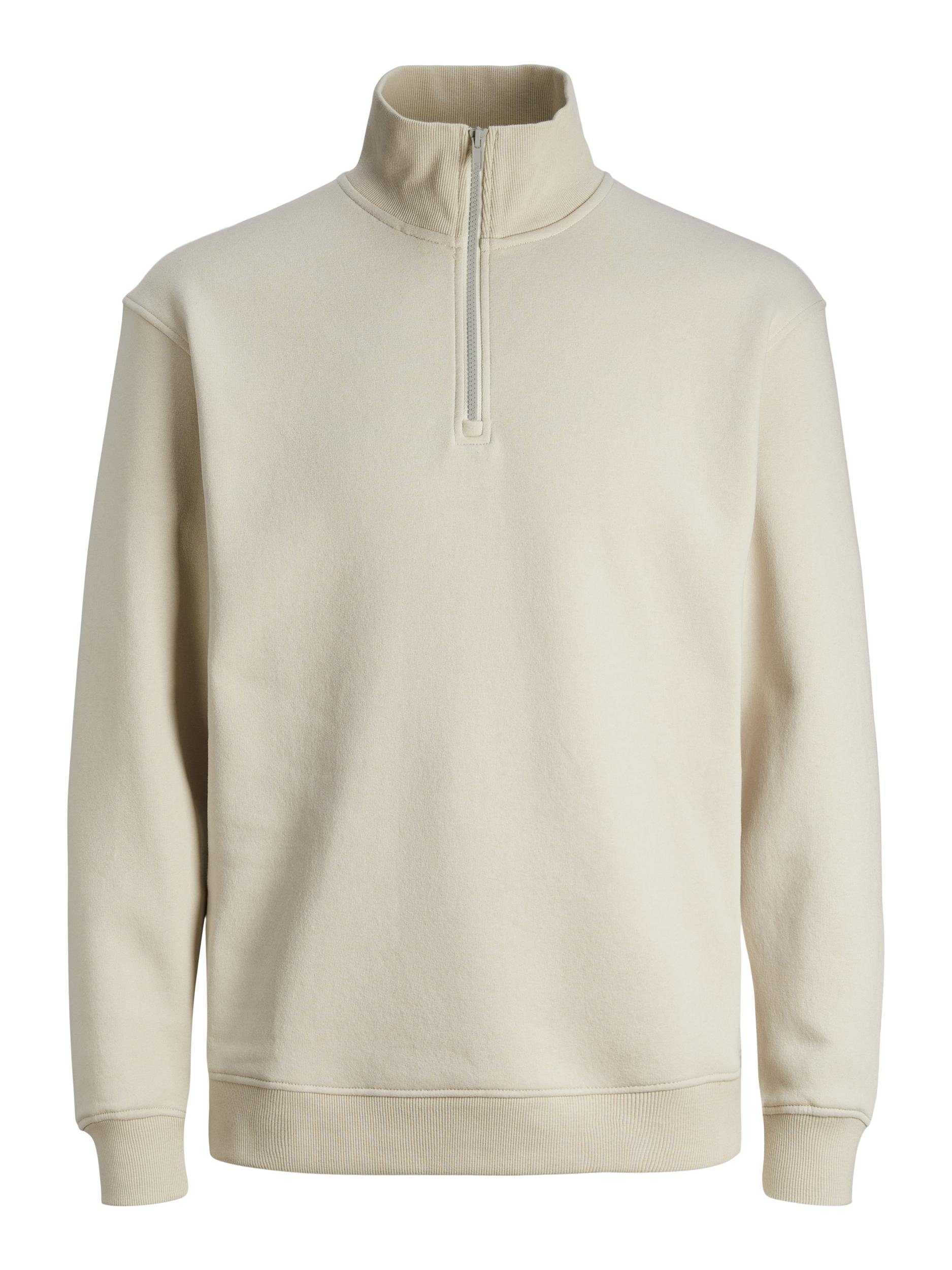 Jack & Jones Sweatshirt JJEBRADLEY SWEAT HALF ZIP NOOS