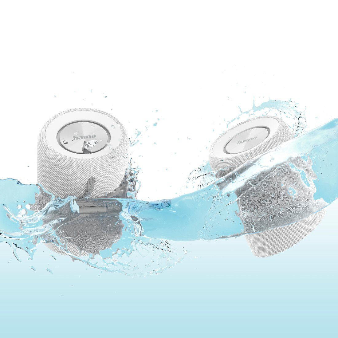 Hama Bluetooth luidspreker Bluetooth-luidspreker waterdicht (2-in-1 scheidbaar, 30W, klein, mobiel)