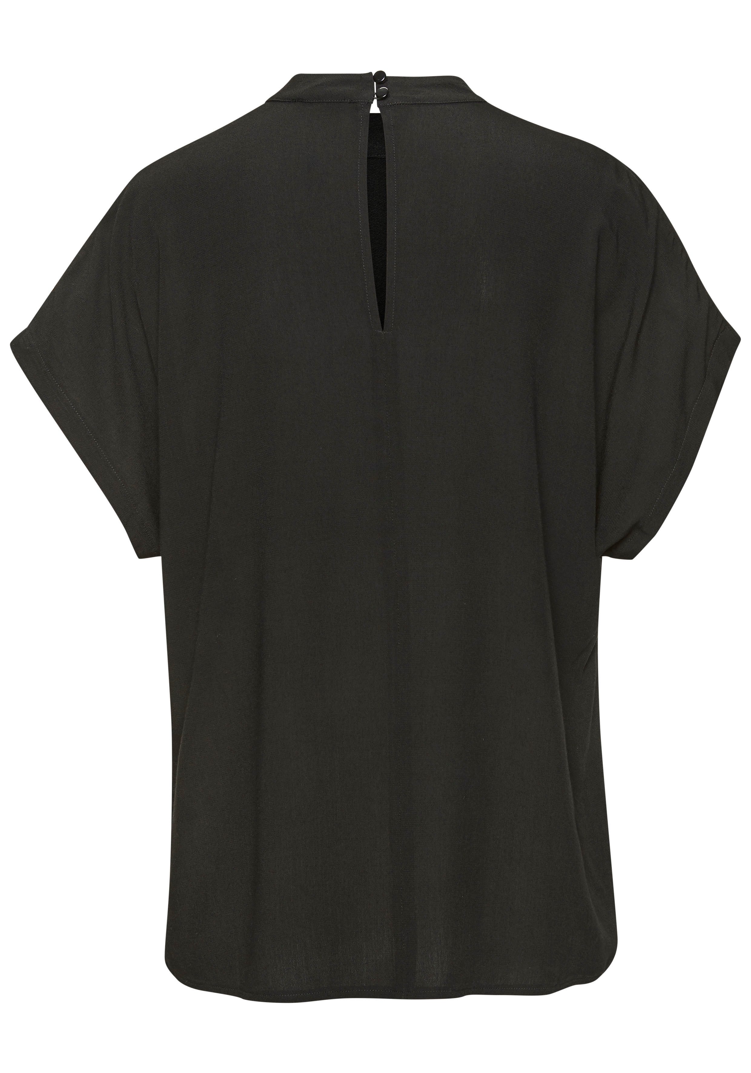Lascana Blouse met korte mouwen in losse pasvorm, damesblouse, sportief elegant