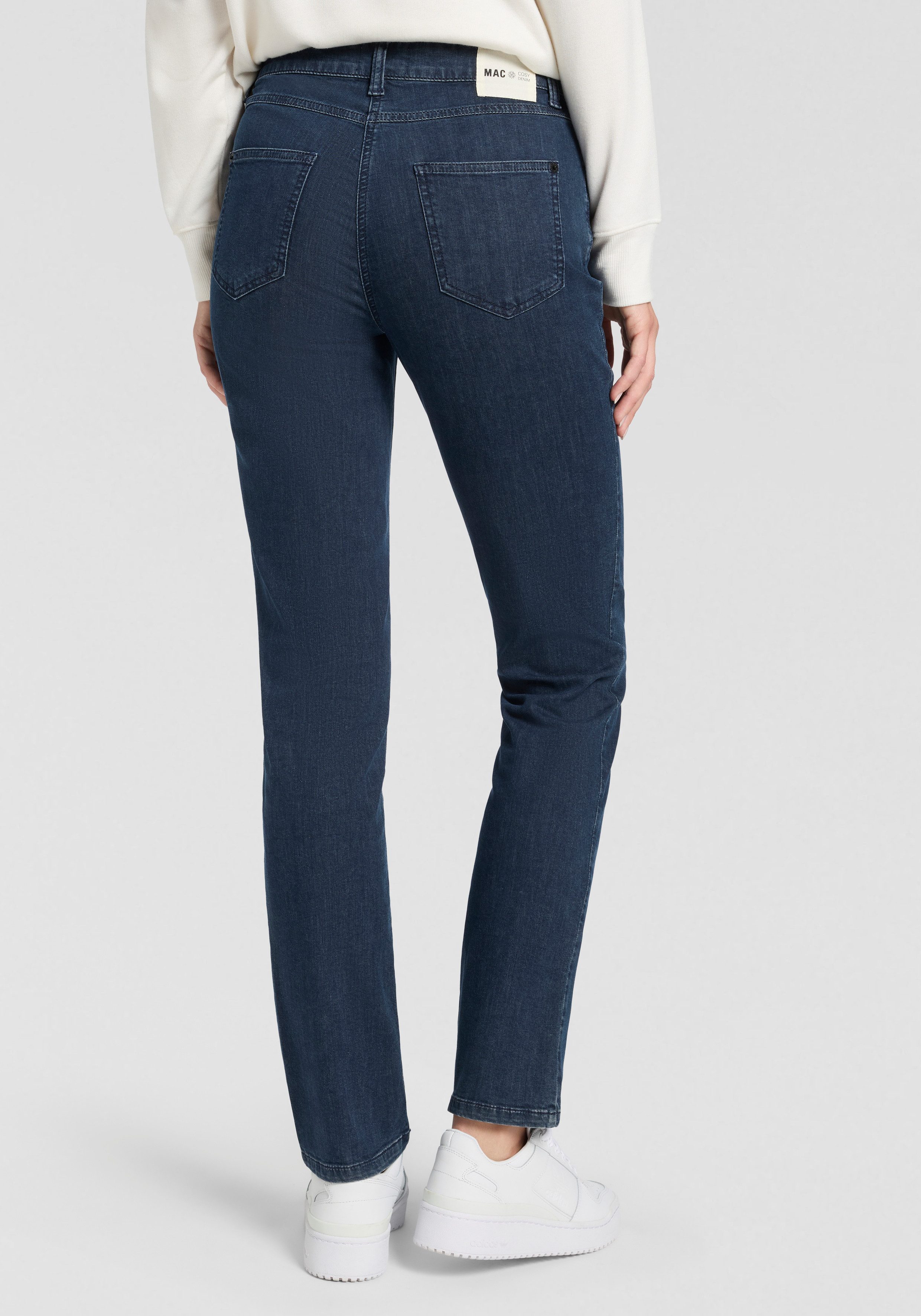 MAC Straight jeans MAC Melanie Sportief naaddetail bij de zakopening