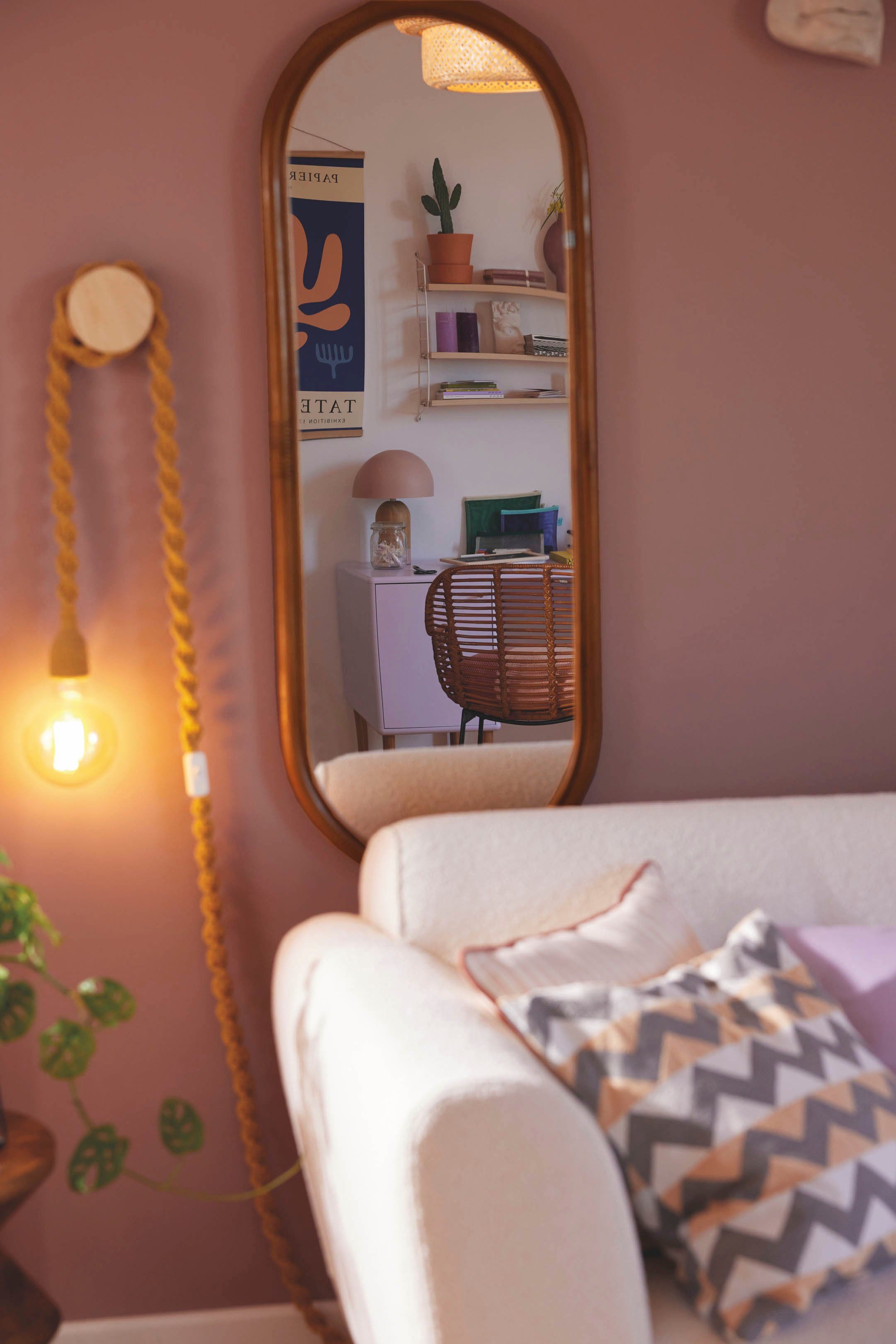 TOM TAILOR HOME Wandspiegel met tom tailor metalen ring aan het frame