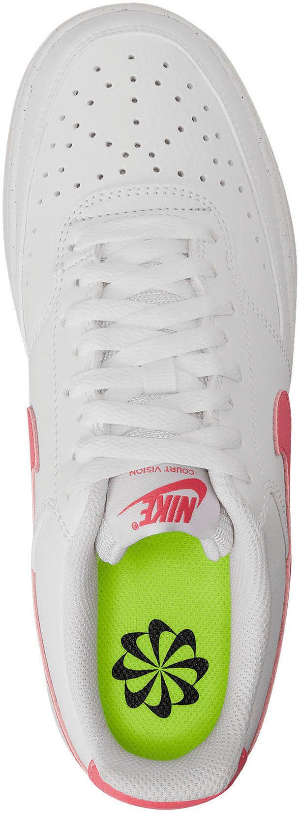 Nike Sportswear Sneakers Court Vision Low Design in de voetsporen van de Air Force 1