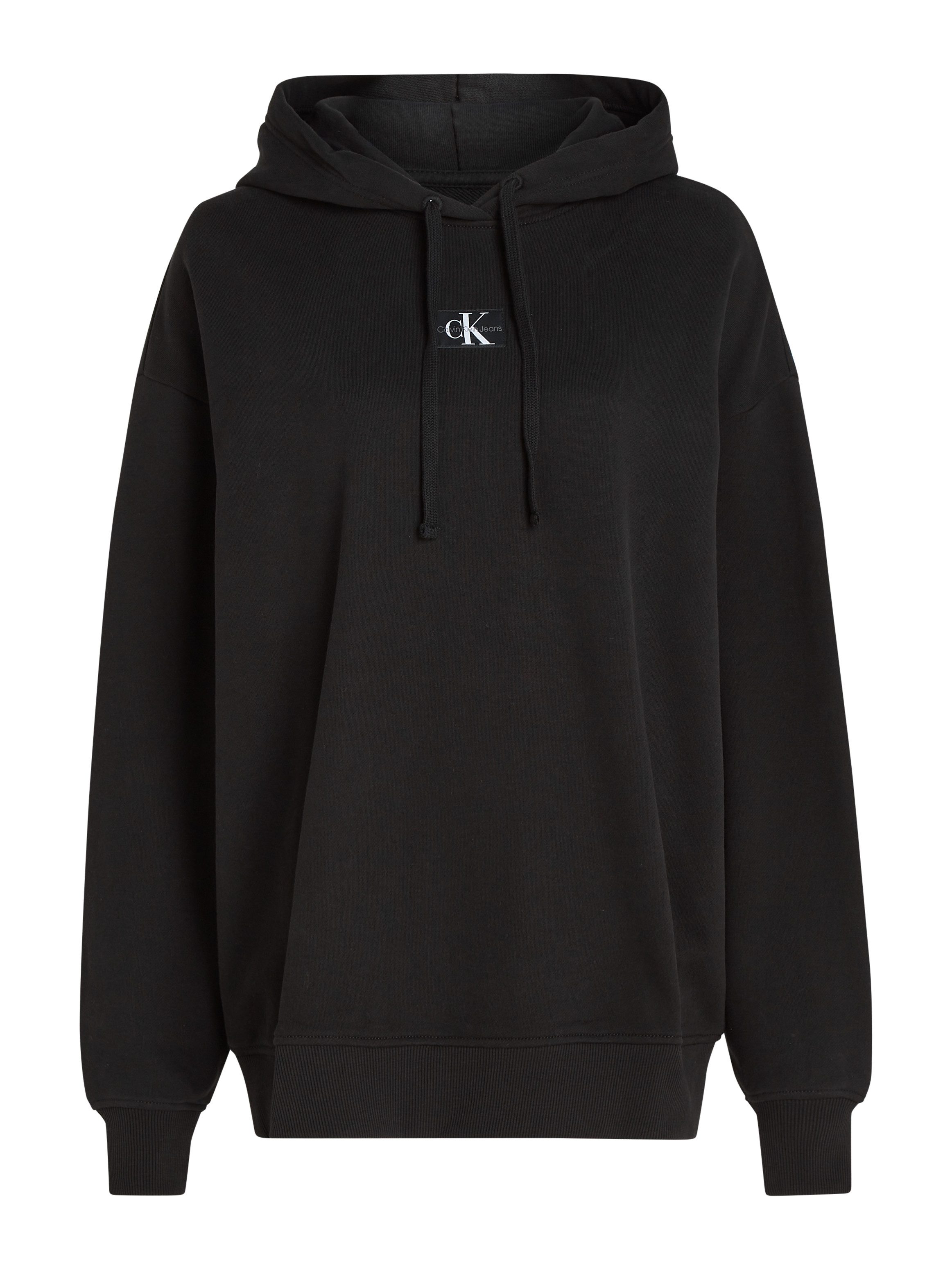 Calvin Klein Lang sweatshirt WOVEN LABEL OVERSIZED HOODIE