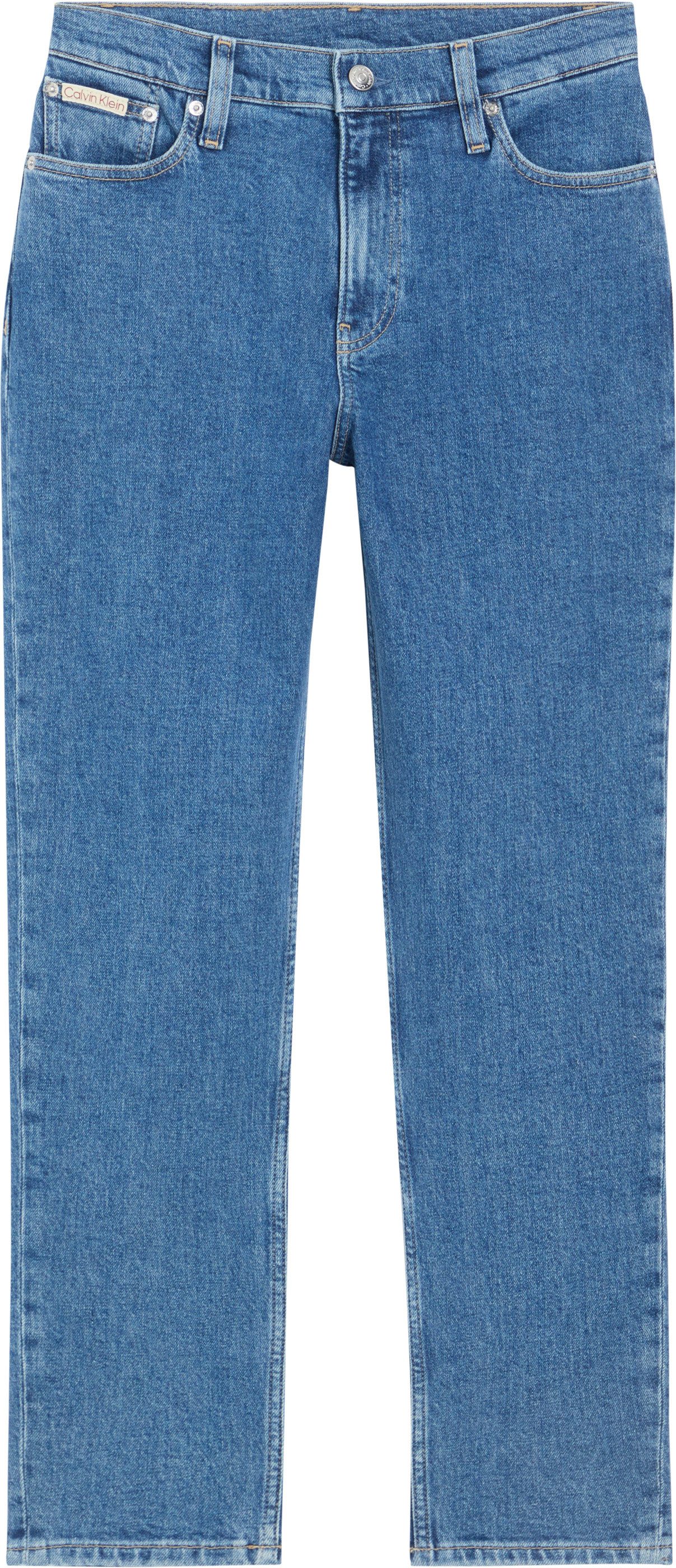 Calvin Klein Mom jeans MOM JEAN met logo-badge