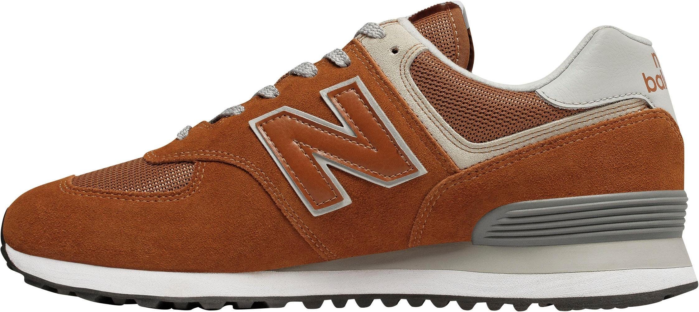 new balance wl574 heren geel