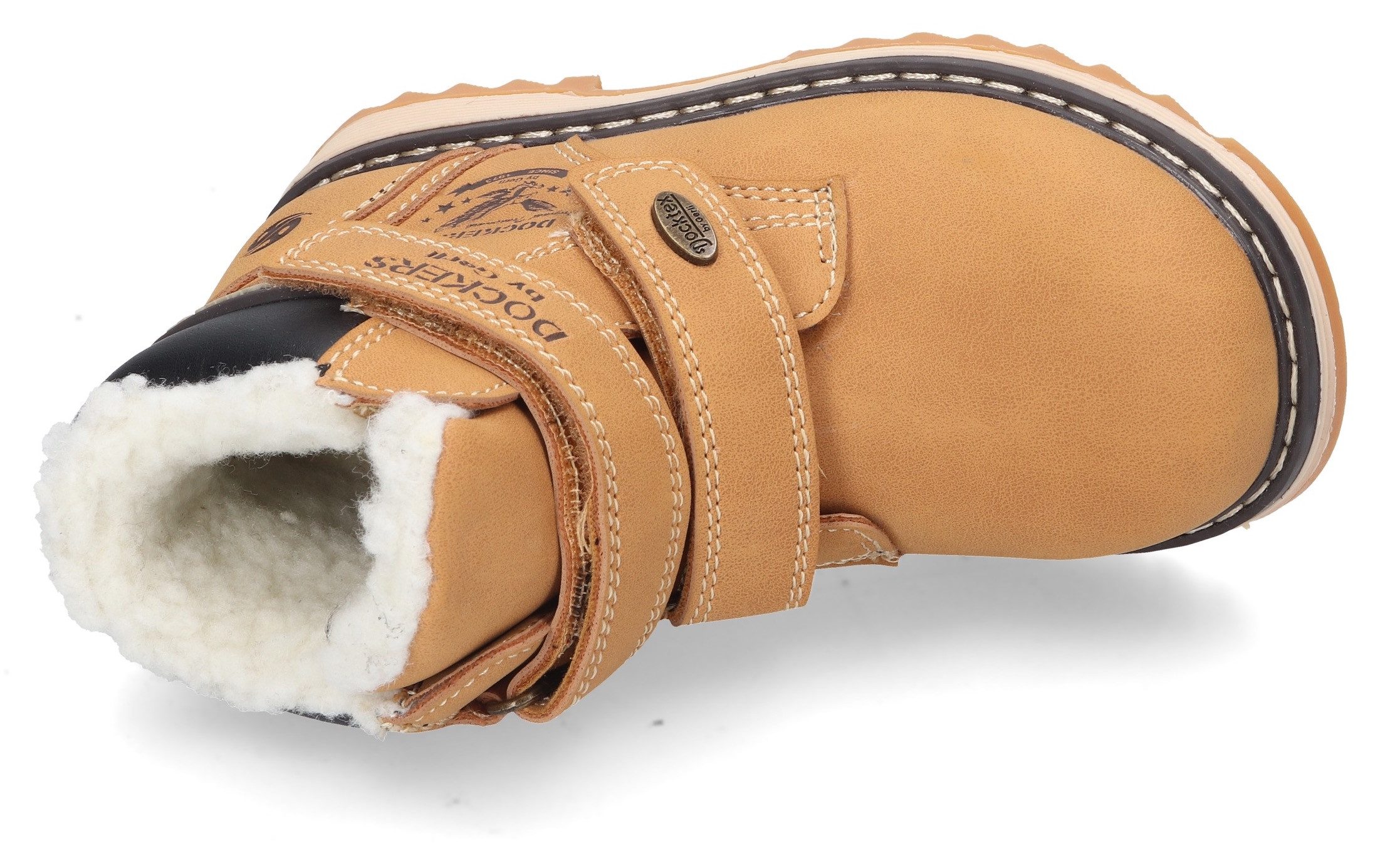 Dockers by Gerli Winterlaarzen , winterlaarzen, klittenbandlaarzen, kinderschoen met warme voering en tex