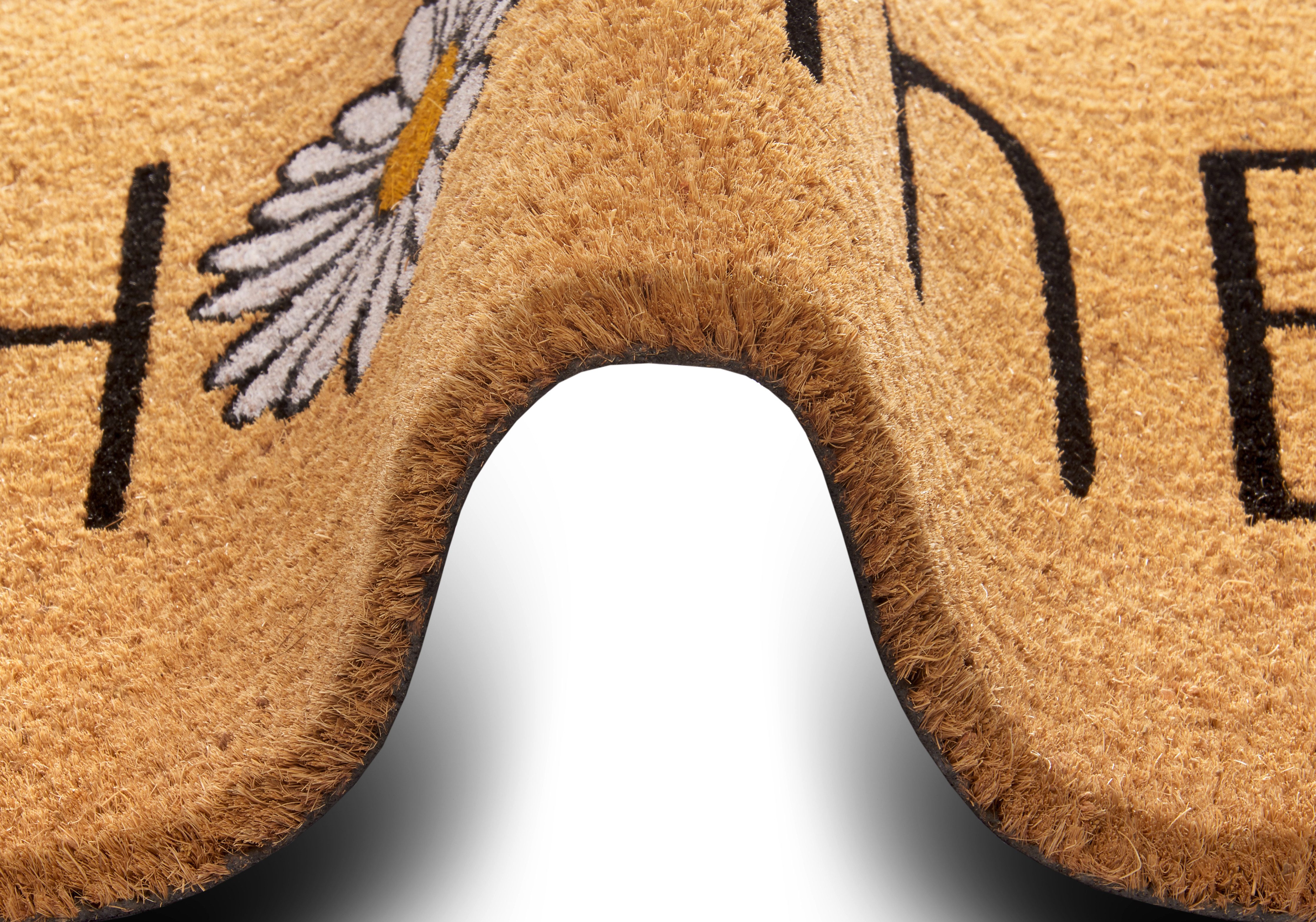 HANSE Home Mat Home, deurmat Kokos, vuilopvangmat, outdoor, antislip, binnen, kokosmat, gang