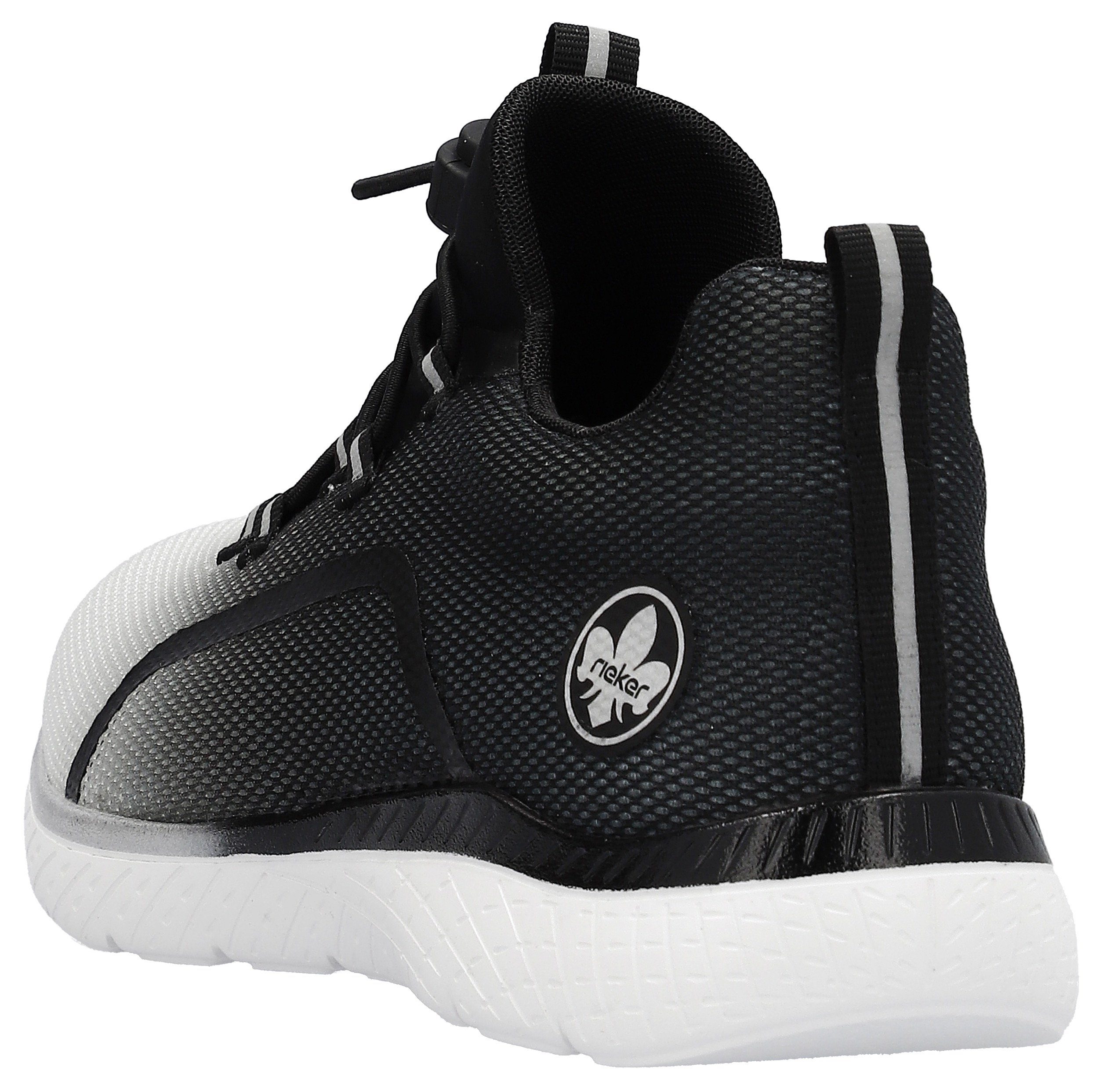 Rieker Slip-on sneakers Slipper, vrijetijdsschoen met trendy kleurverloop