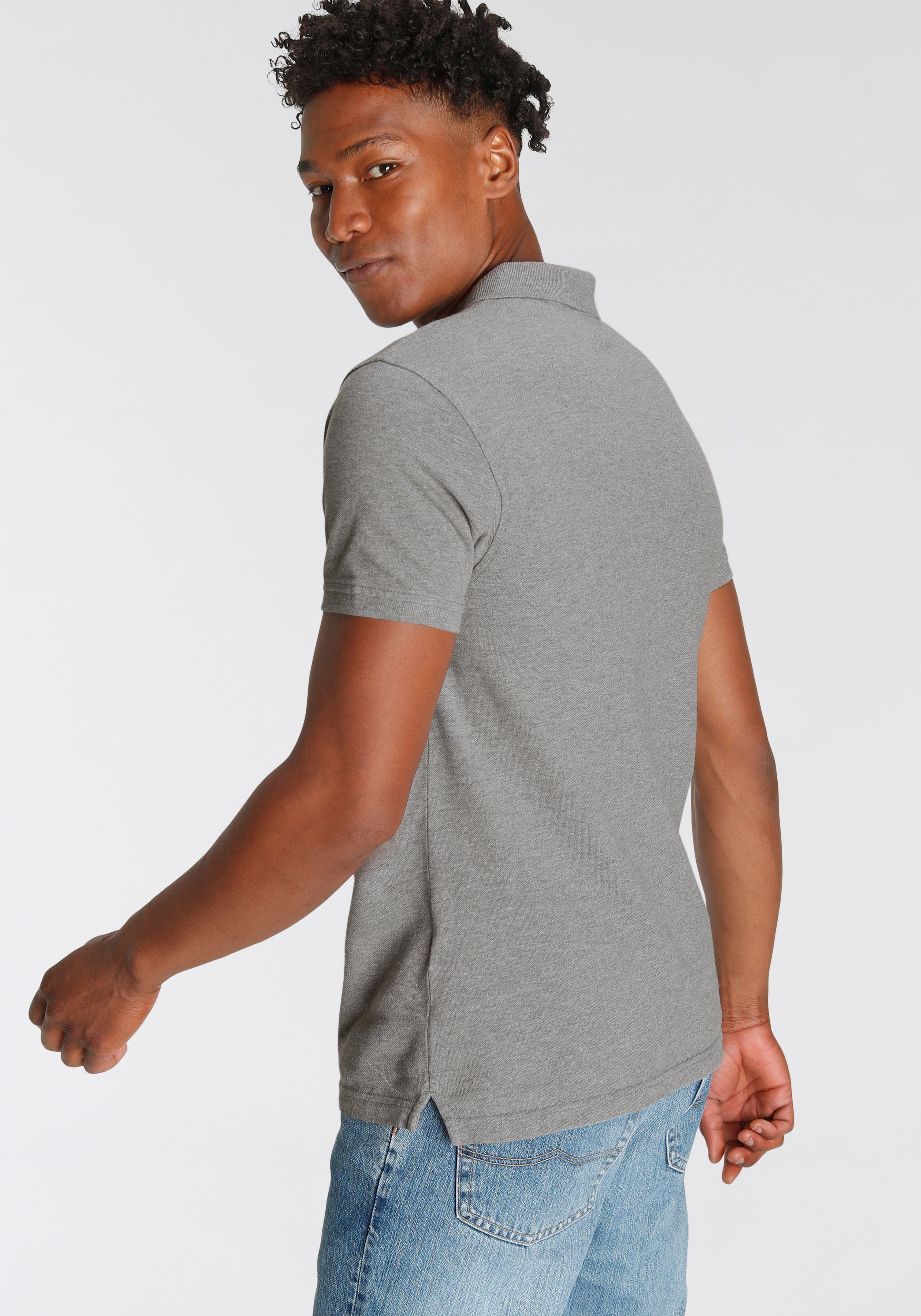 Levi's® Poloshirt LE NEW LEVIS HM POLO met klein batwing-logo