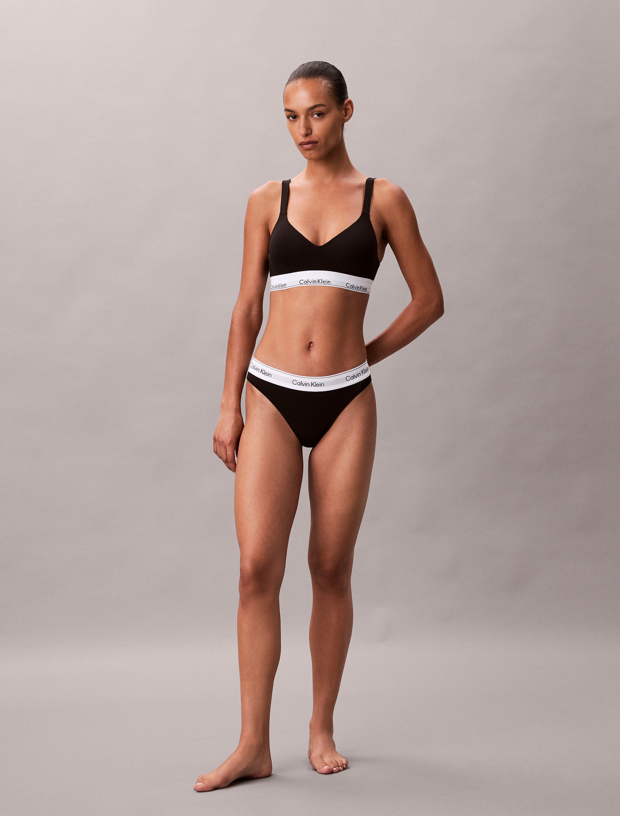 Calvin Klein Bralette LIFT BRALETTE met elastische logo-band
