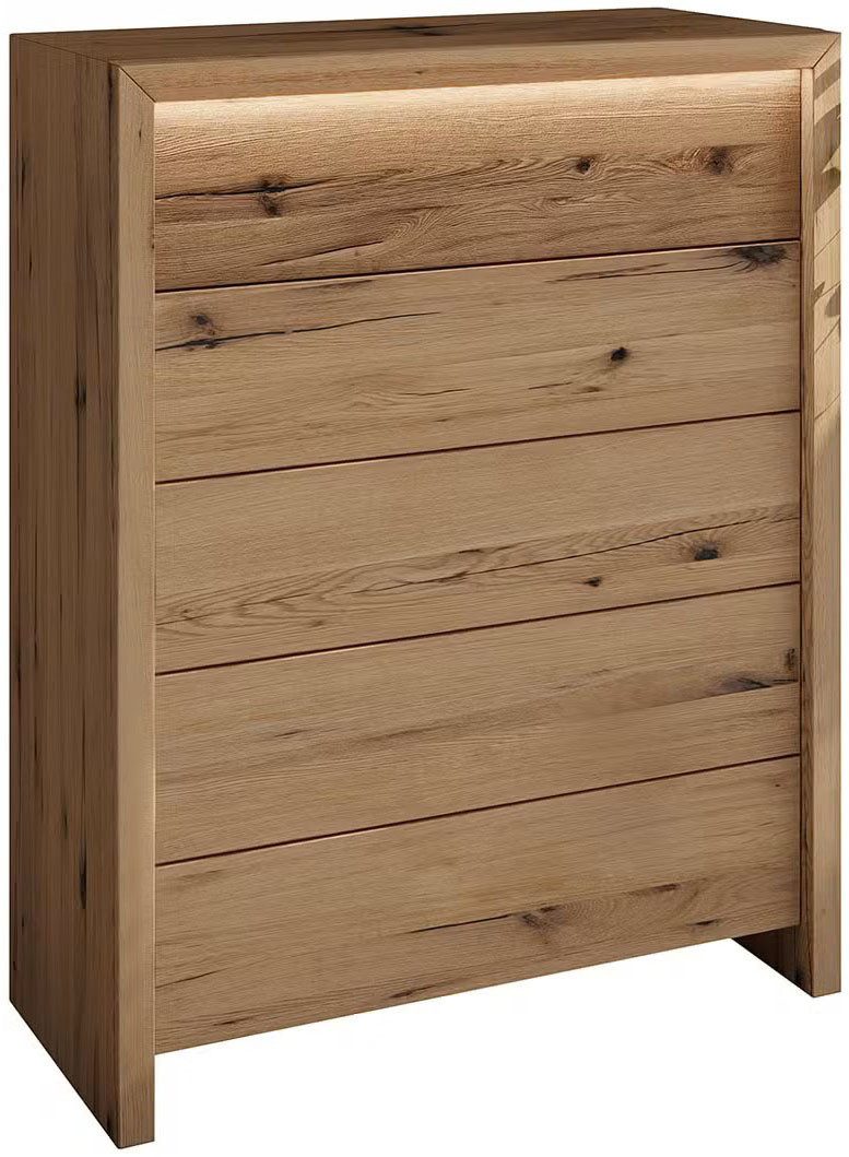 Home affaire Ladekast Ambroise Breedte 88 cm, incl. LED-verlichting
