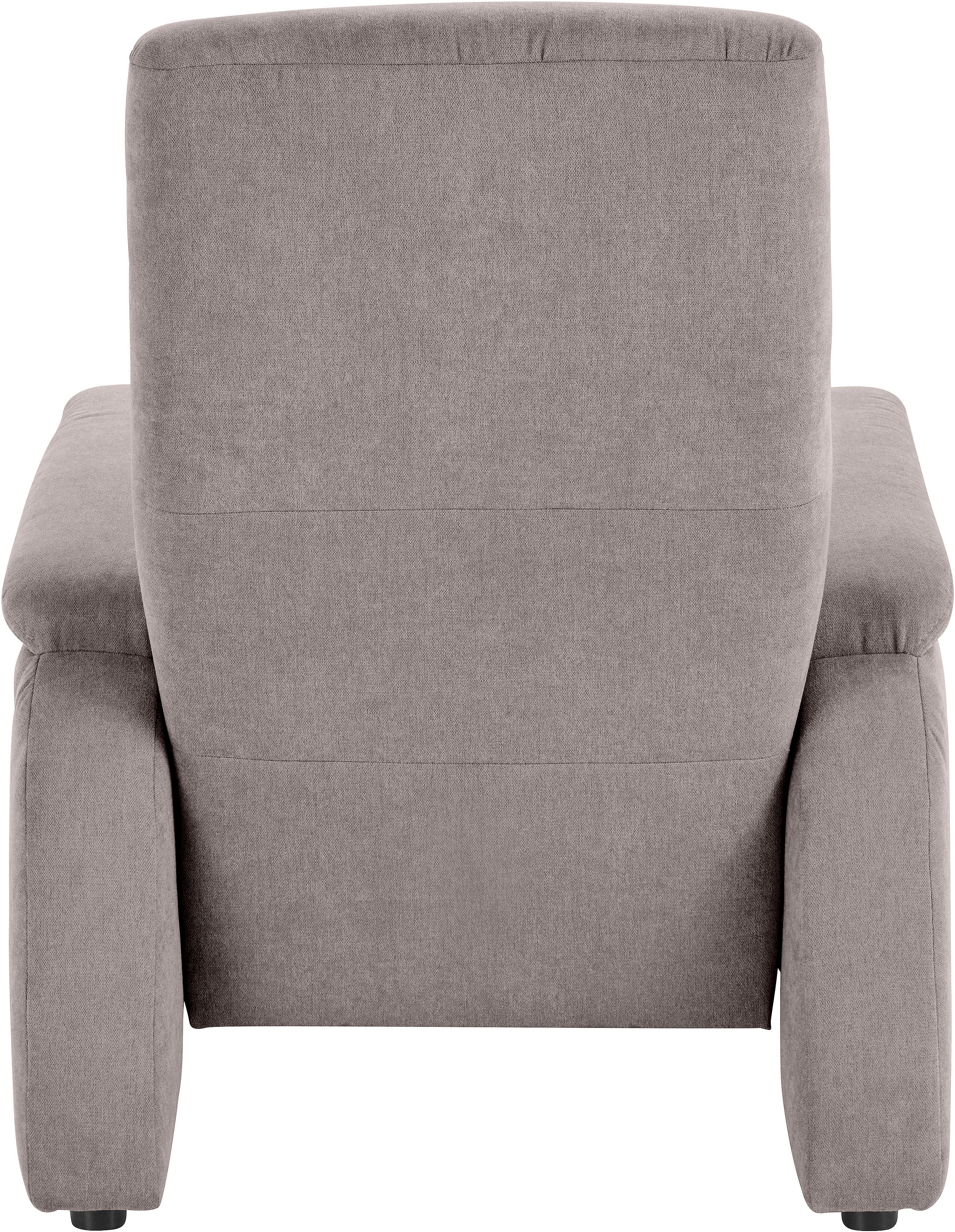 exxpo - sofa fashion Relaxfauteuil Ascoli, relaxstoel, loungestoel, hoge rugleuning