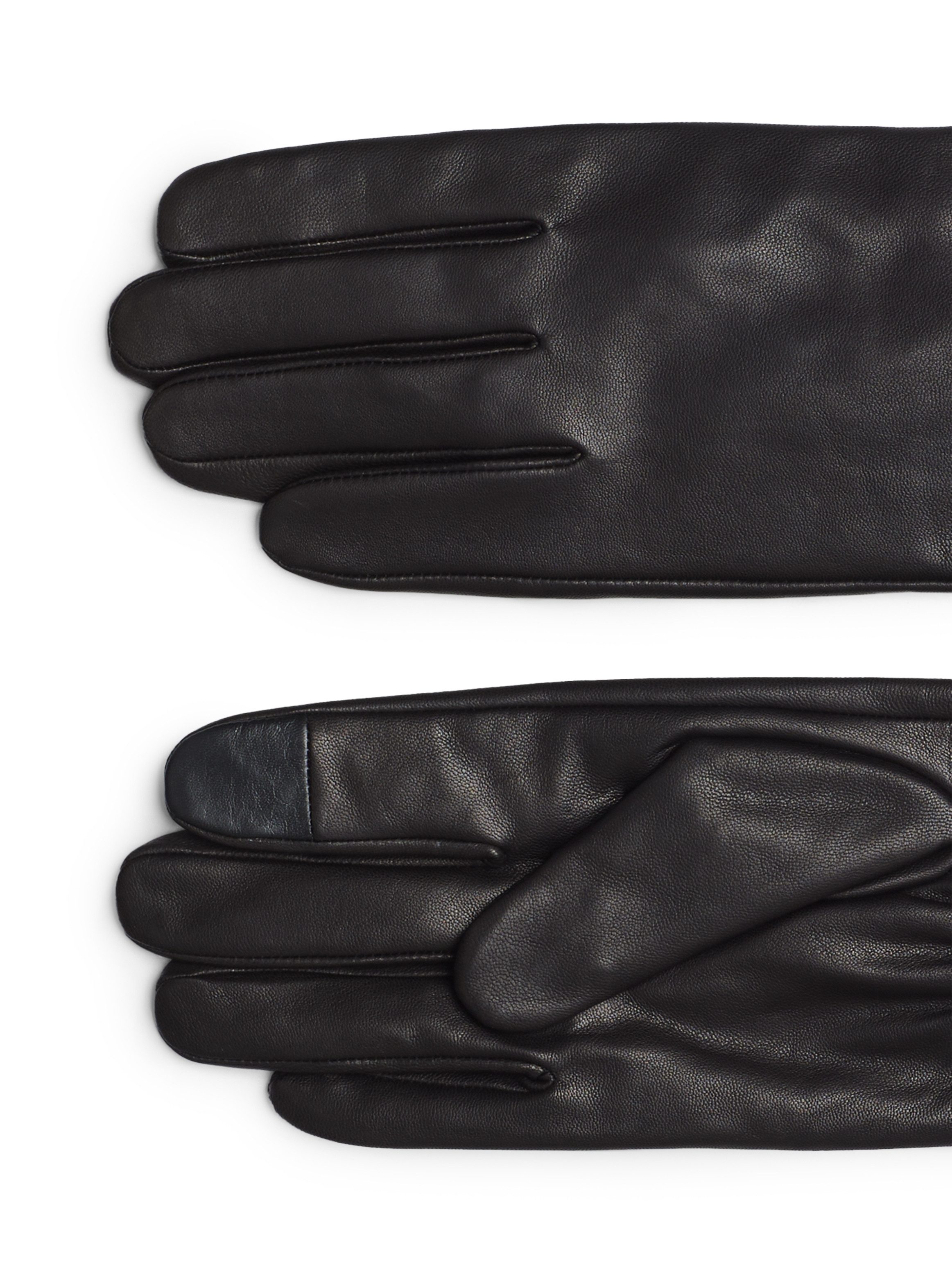Tommy Hilfiger Leren handschoenen ESSENTIAL FLAG LEATHER GLOVES