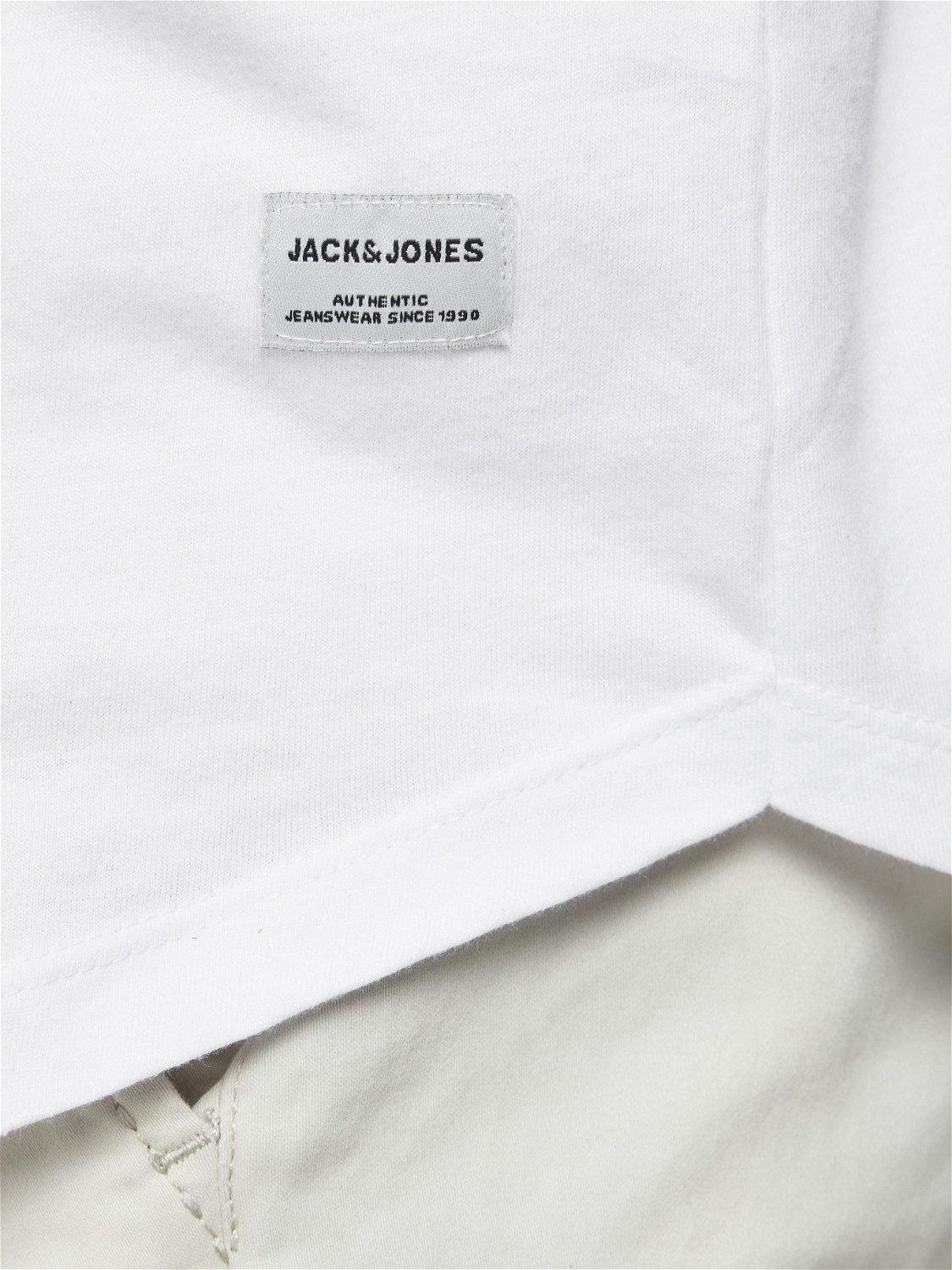 Jack & Jones T-shirt JJENOA TEE SS CREW NECK 5PK MP NOOS (5-delig, Set van 5)