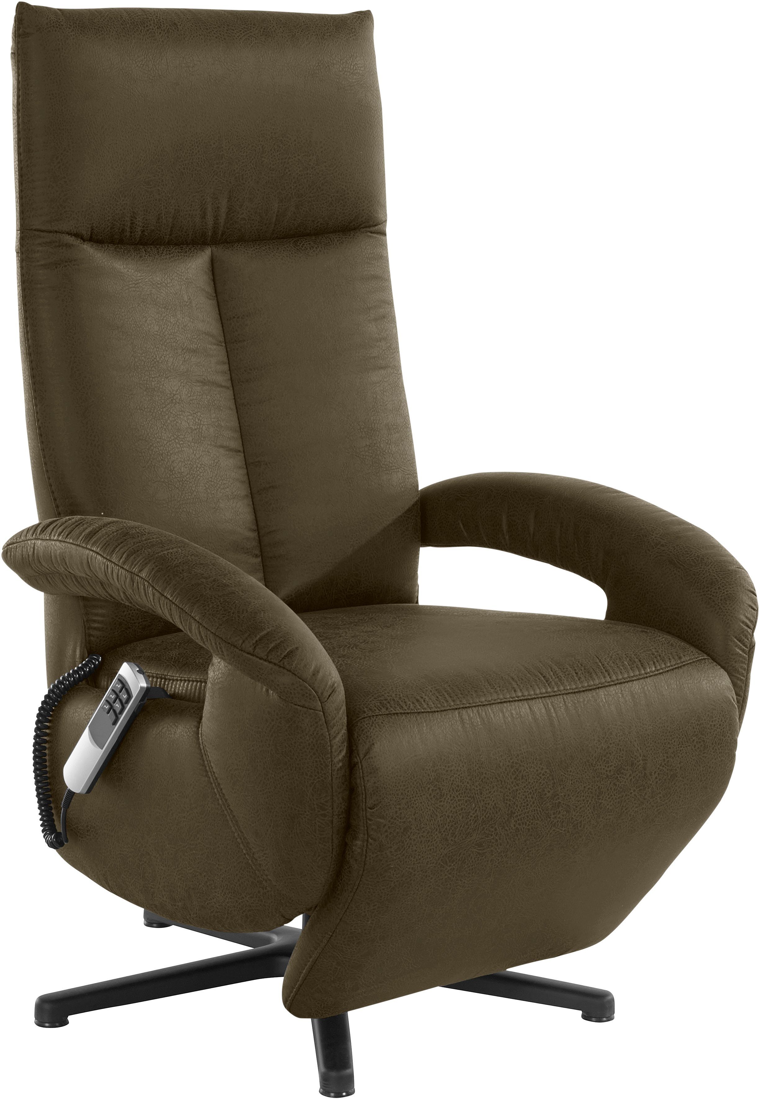 sit&more Relaxfauteuil Tycoon naar keuze handmatig, met twee motoren of met accu of met 2 motoren
