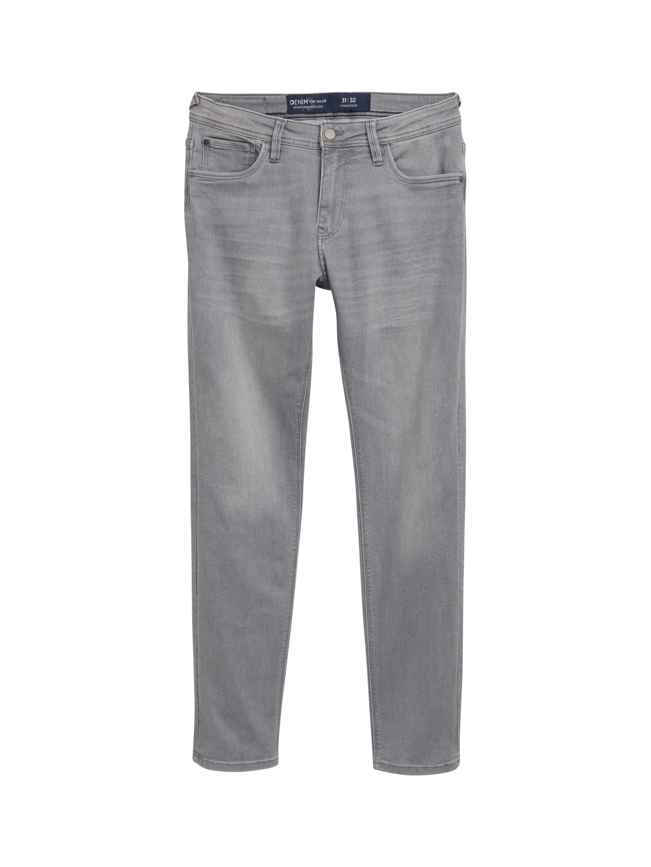 Tom Tailor Denim Slim fit jeans met stone-wash