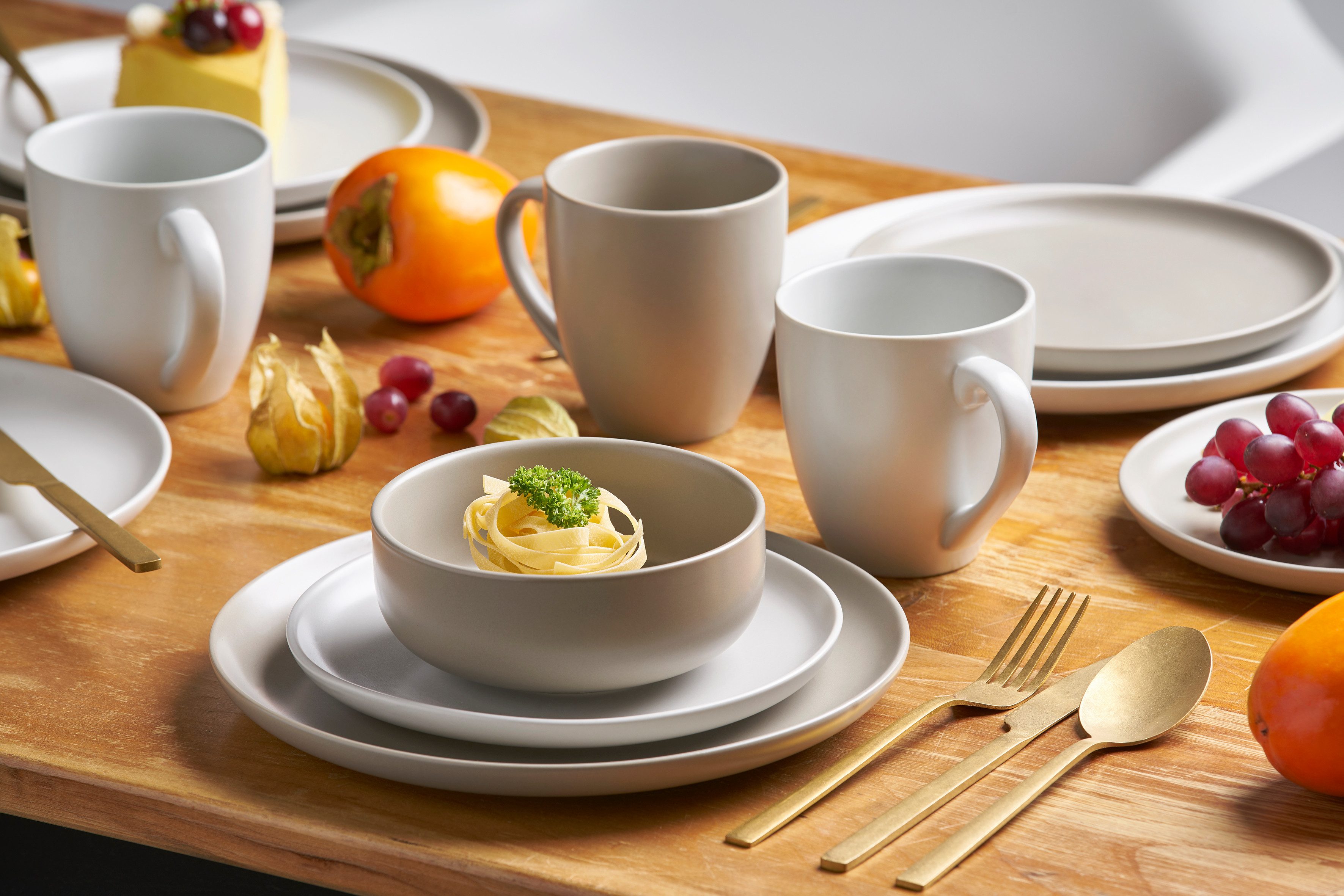 van Well Combi-servies Servies-set Stockholm, 16-delig (set, 16-delig)