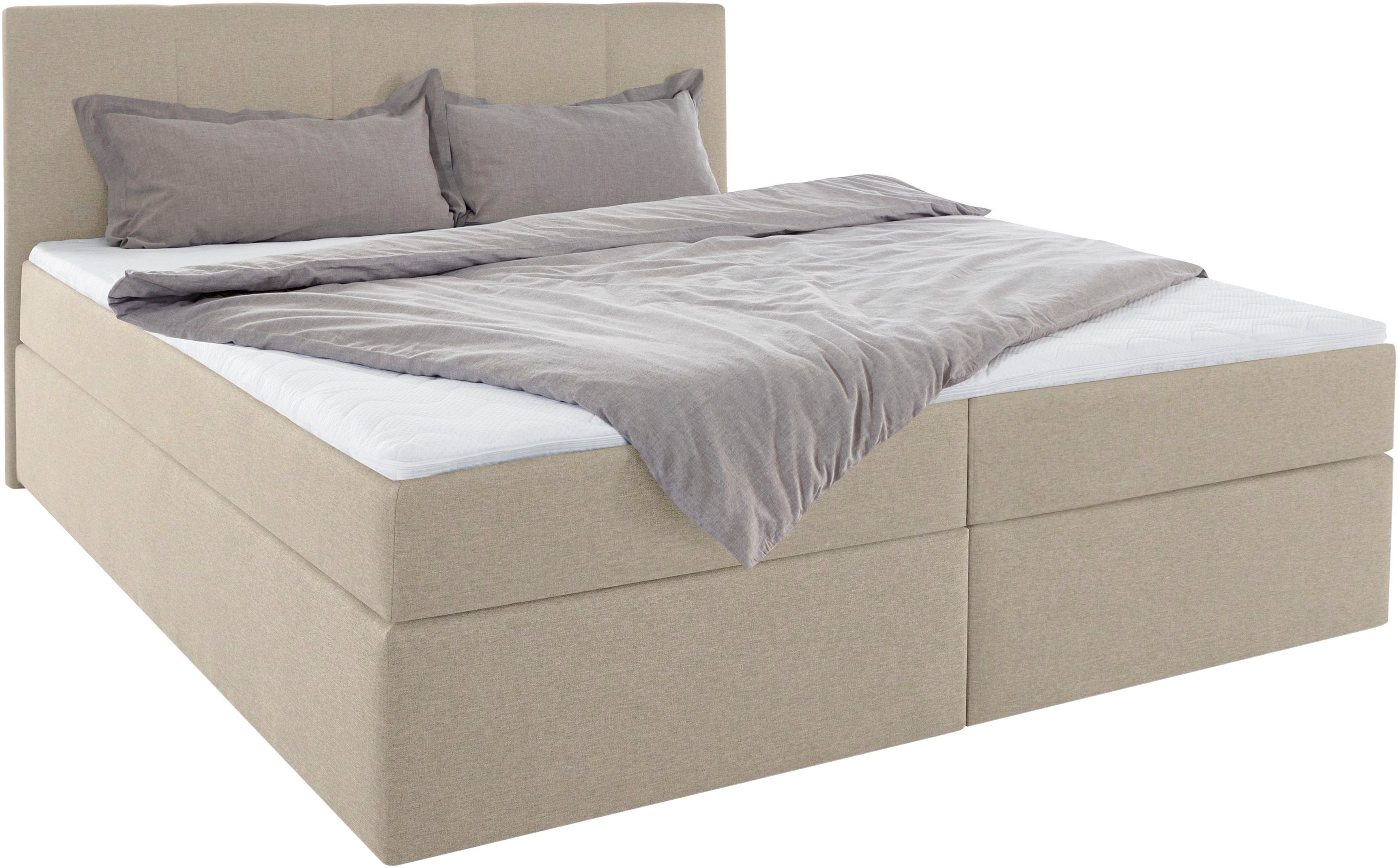 INOSIGN Boxspring Fidan optioneel met bedbox, verkrijgbaar in h2, h3 & h4