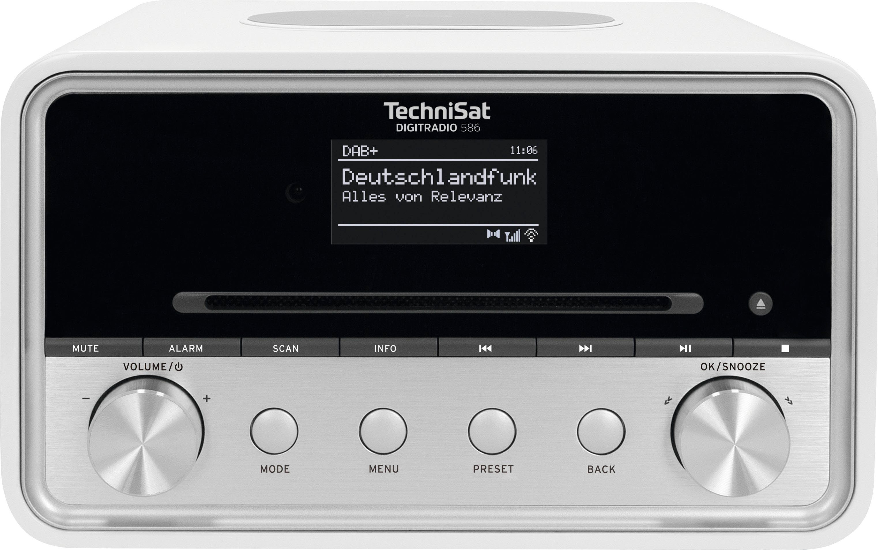 TechniSat Digitradio 586 DAB radio Wit