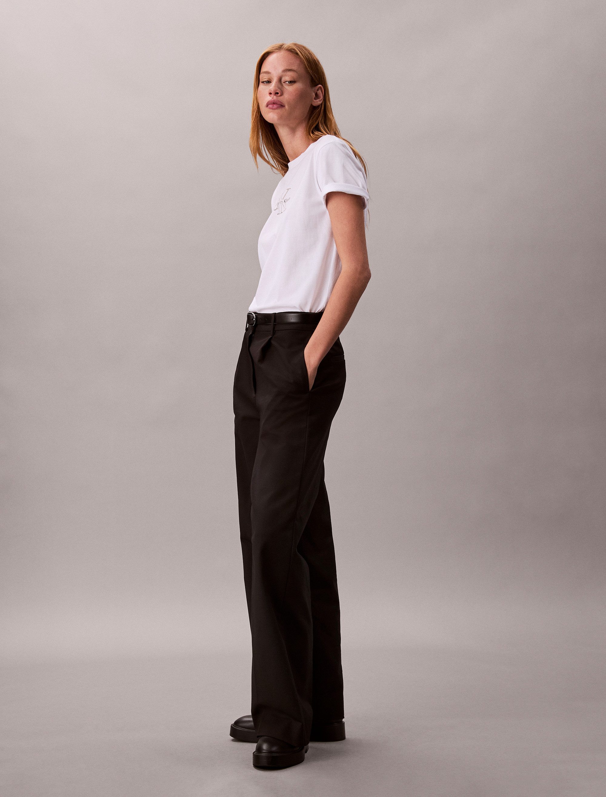 Calvin Klein T-shirt SS CLASSIC FOIL MONOLOGO TEE