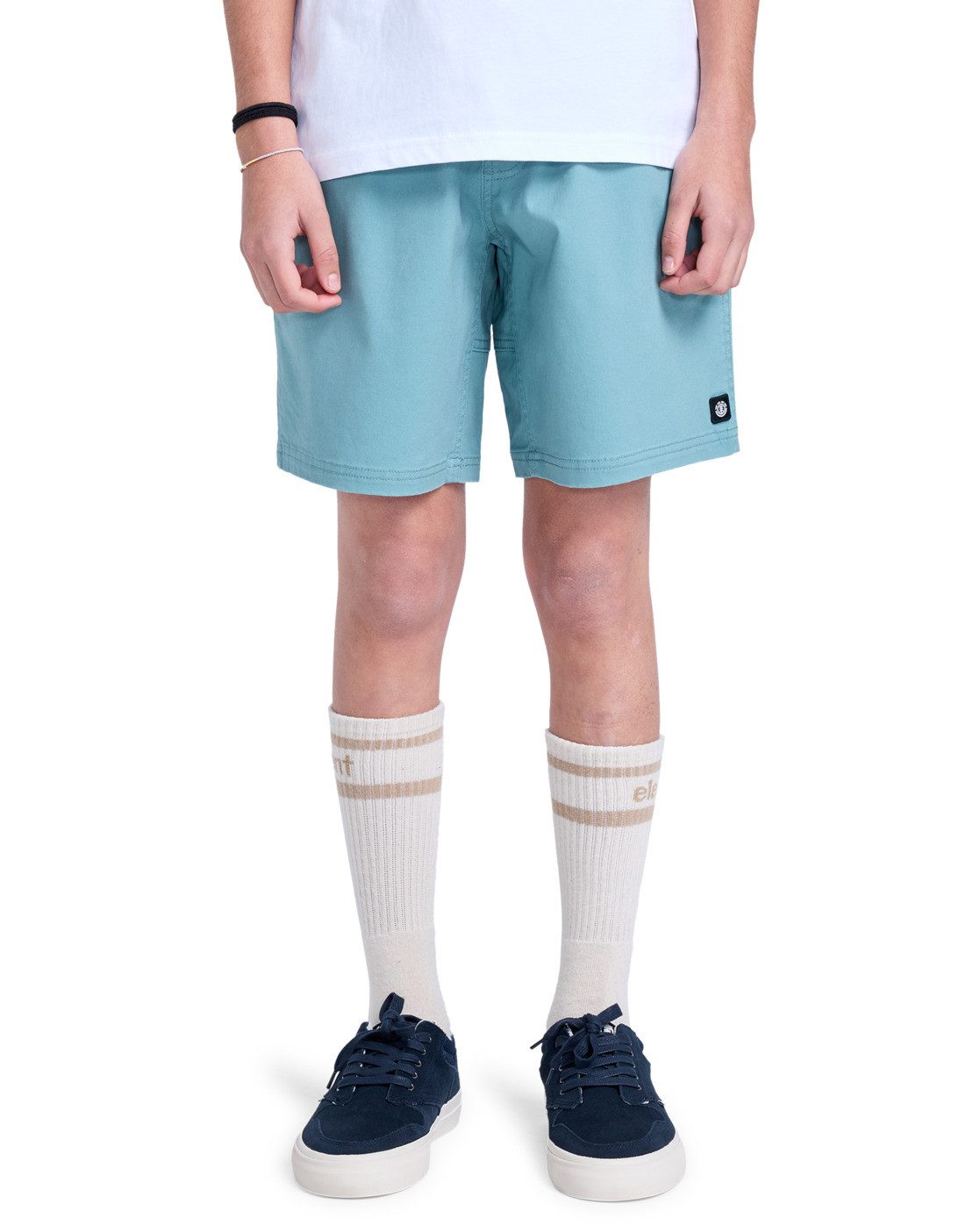 Element Short Chillin Classic 15.7" jongens bermuda broeken maat 12(148-156cm) blauw