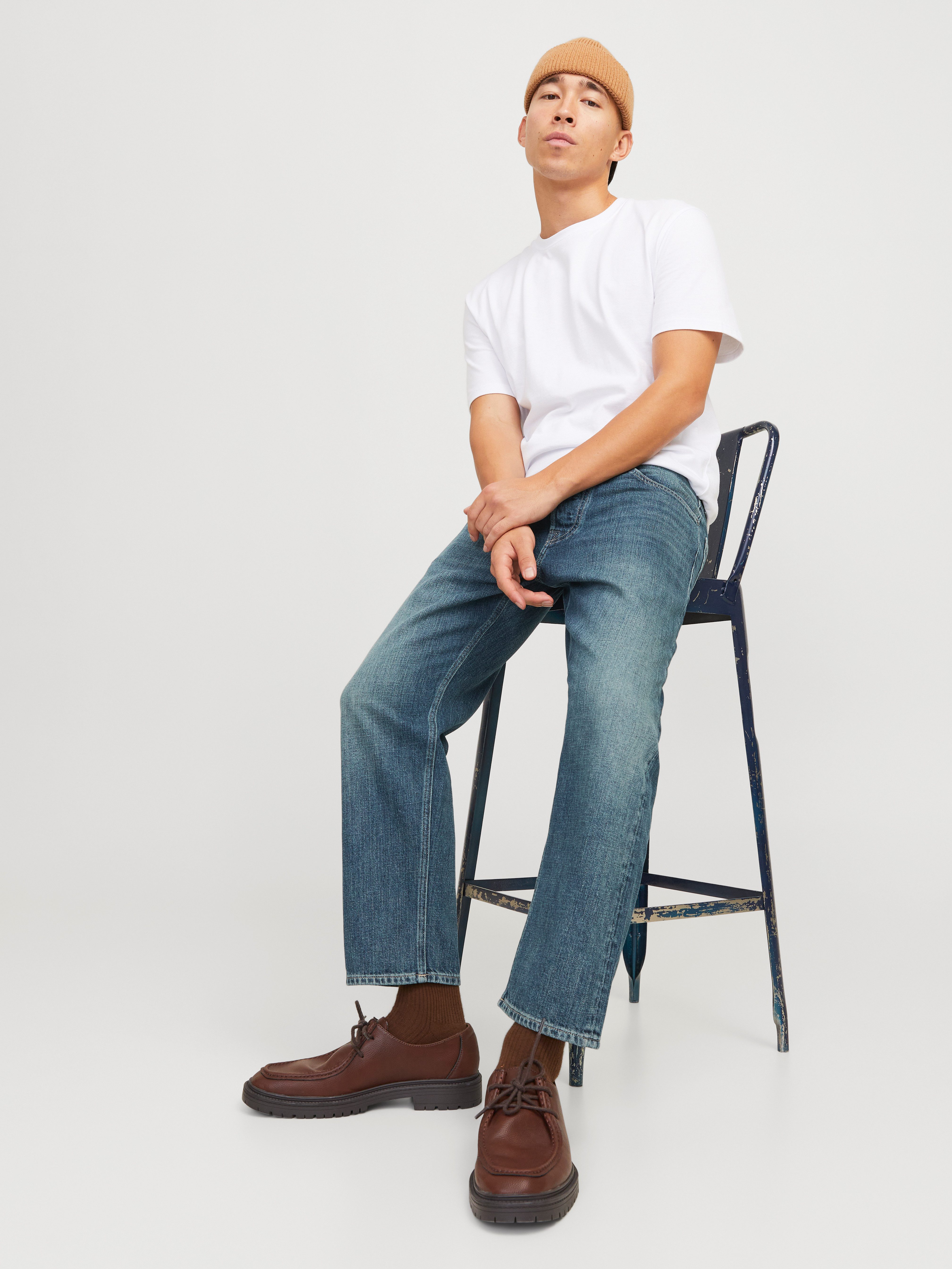 Jack & Jones Tapered jeans JJIMIKE JJWELLS JJ