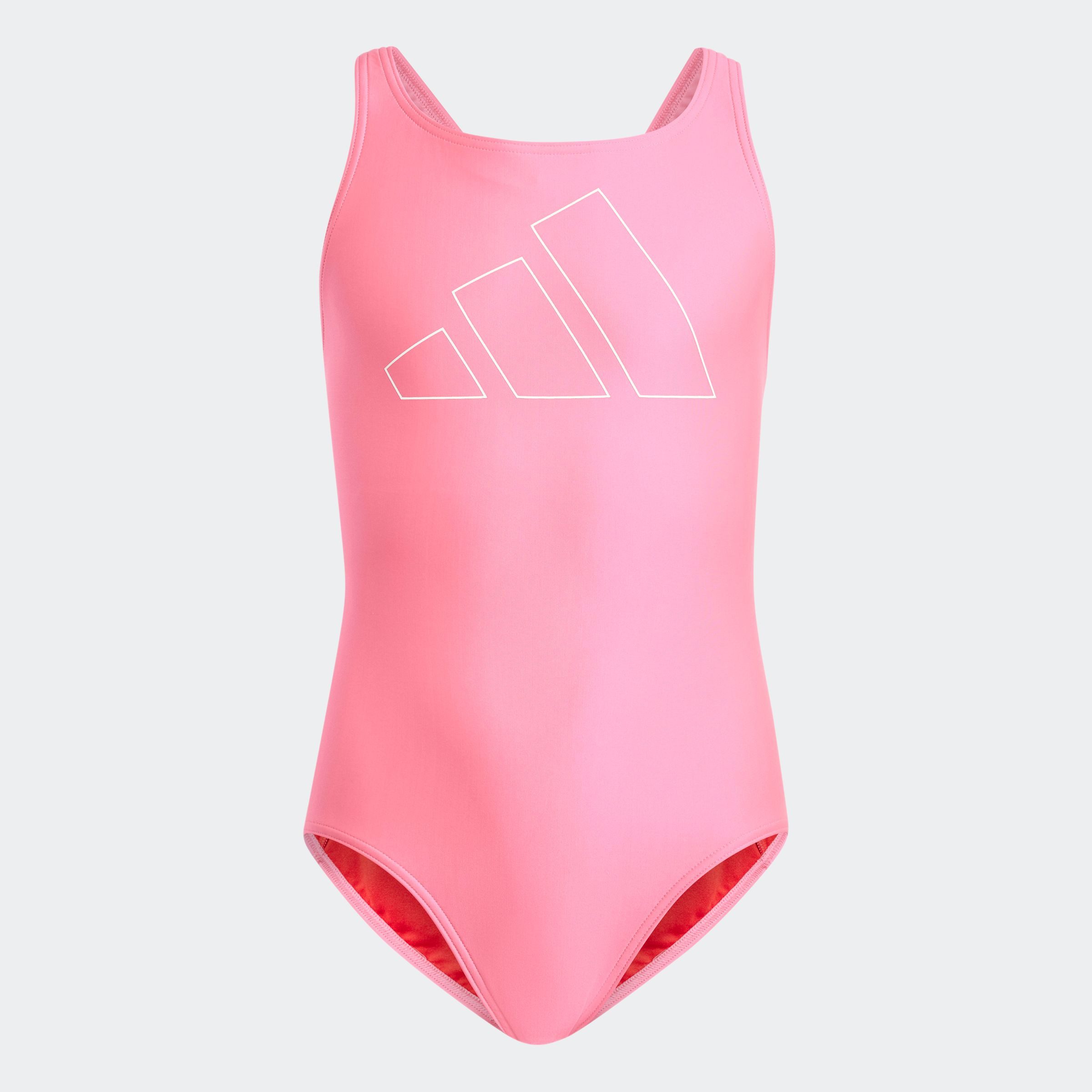 adidas Performance Badpak BIG BARS SUIT G (1 stuk) meisjes badpakken maat 164 roze