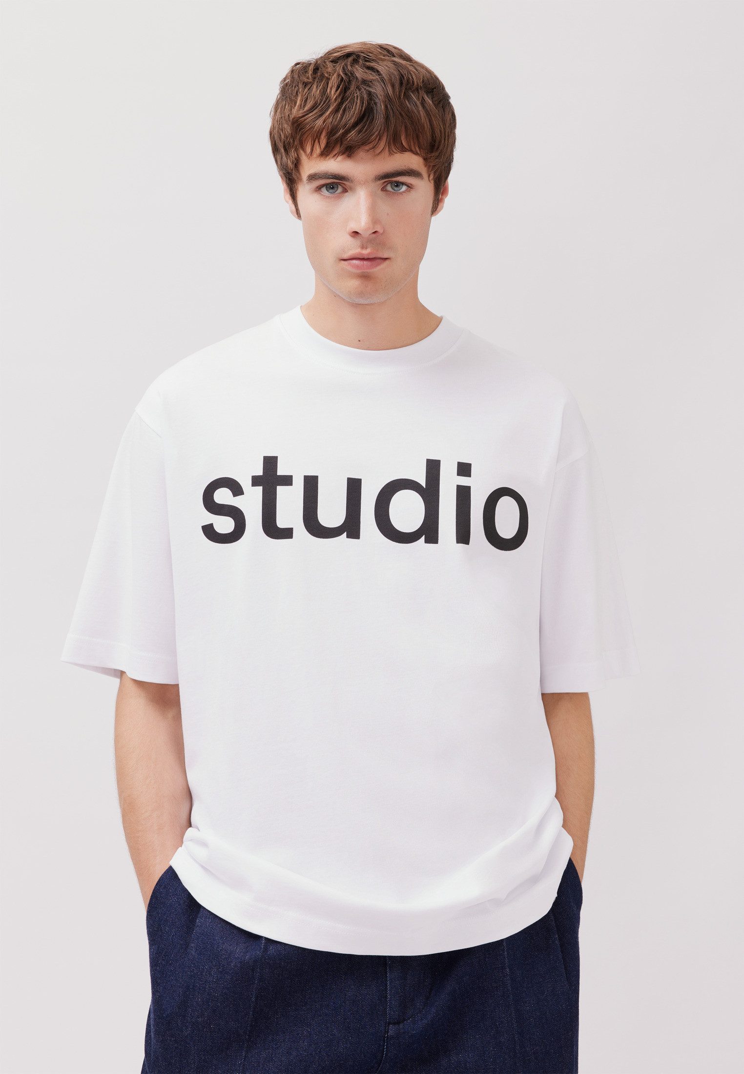 studio seidensticker T-shirt Studio Ronde hals