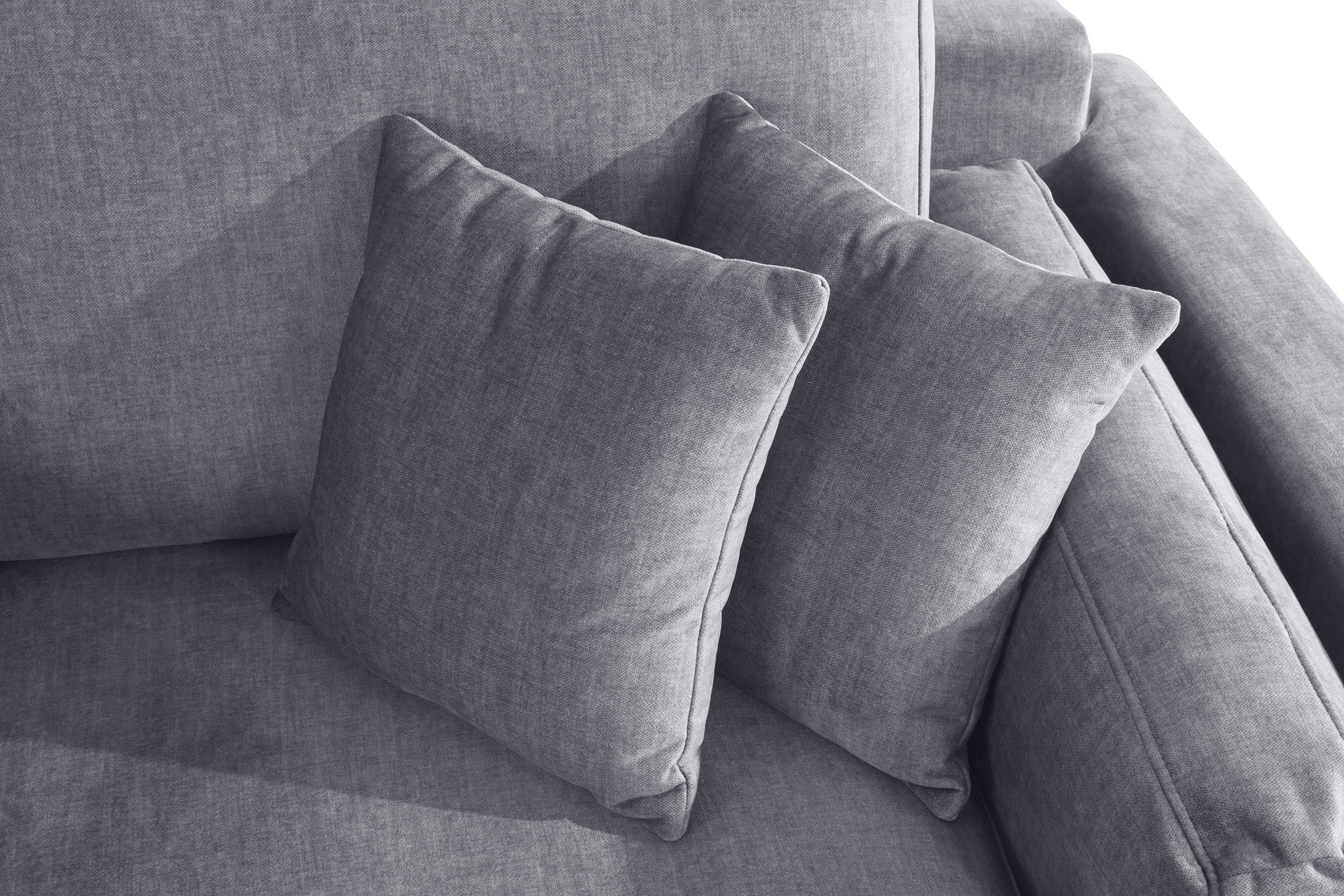 Home affaire Loveseat Fresh Pond fauteuil zacht zitcomfort, incl. sierkussen, bxdxh: 140x96x95 cm