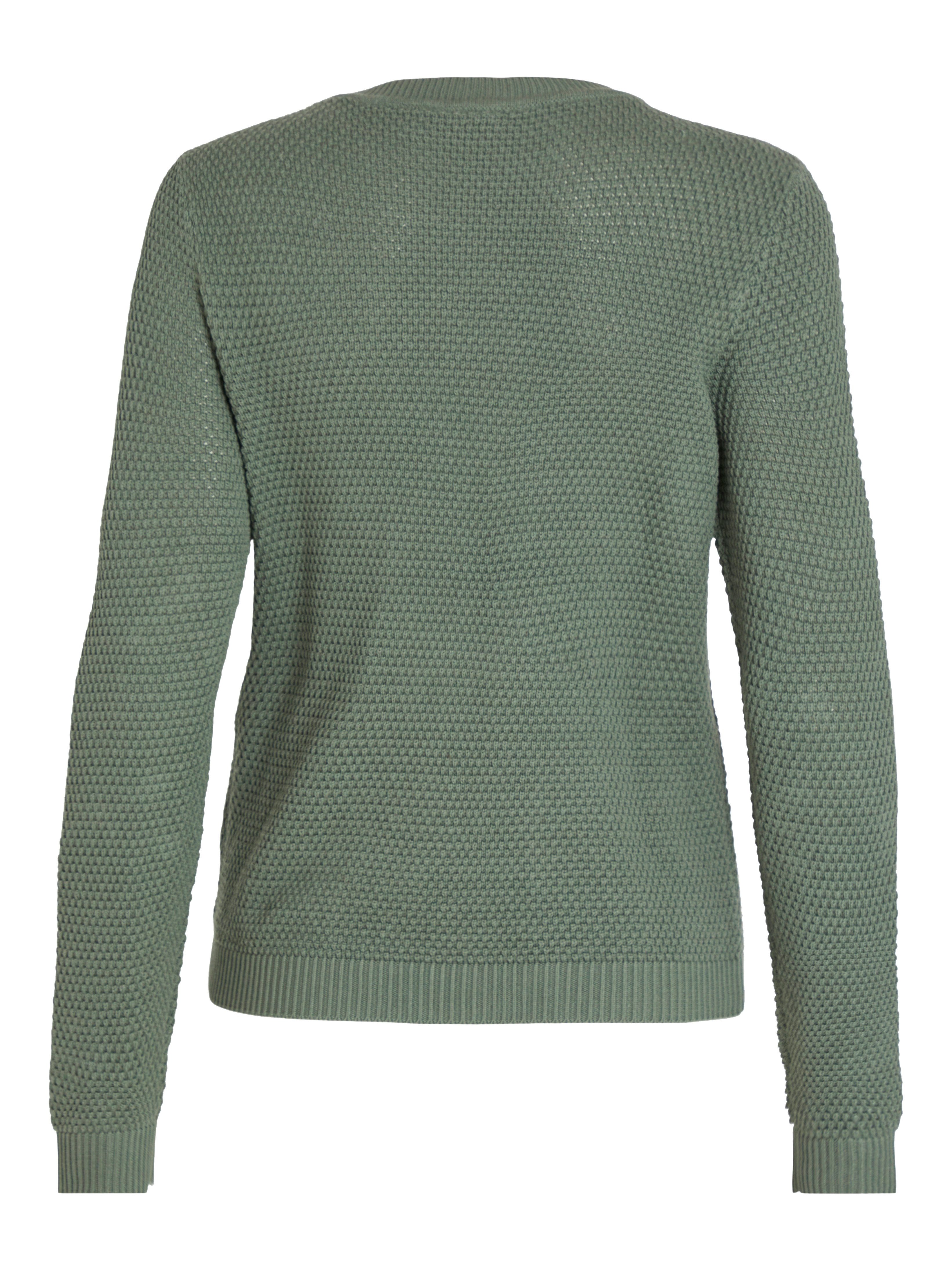 Vila Trui met ronde hals VIDALO O-NECK L/S KNIT TOP- NOOS