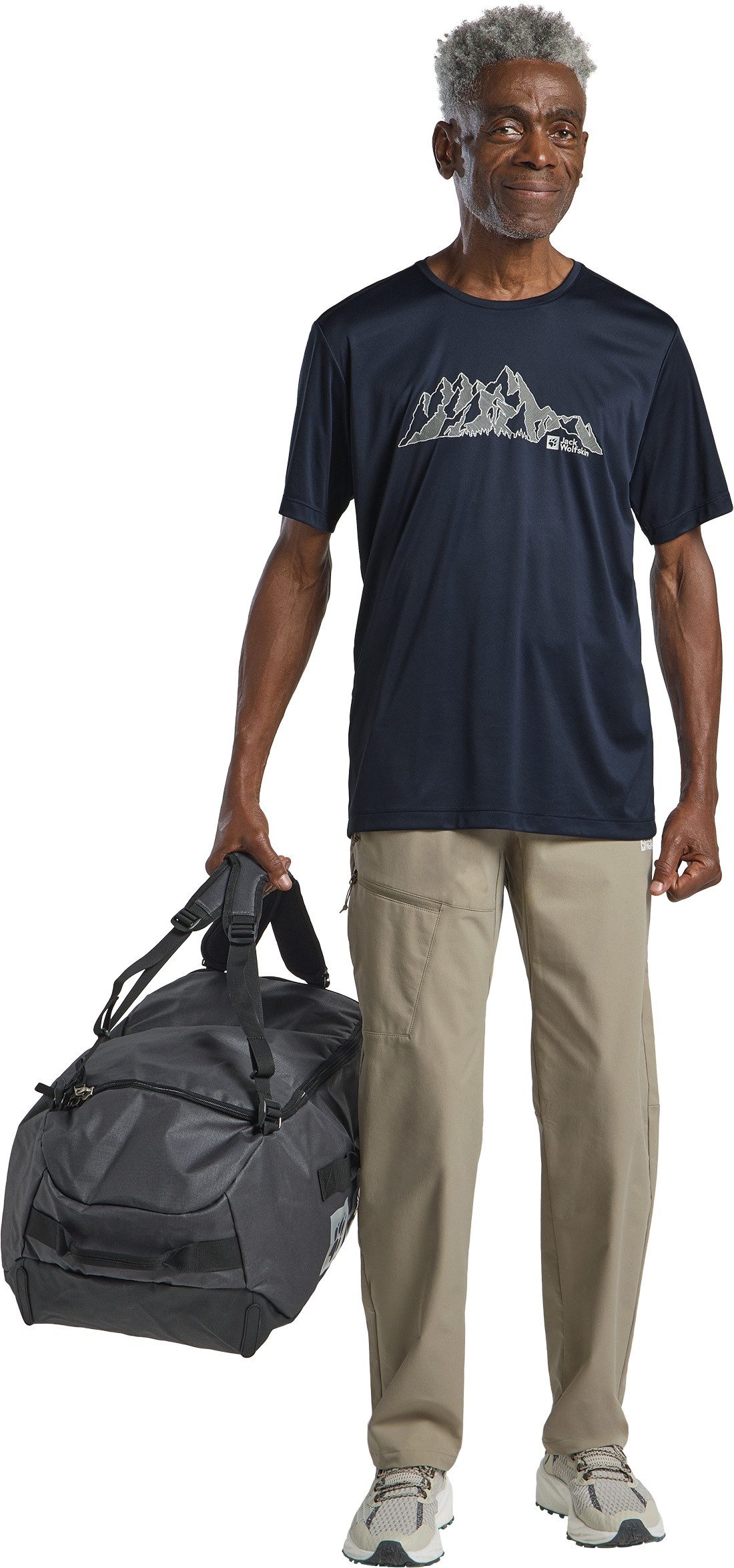 Jack Wolfskin T-shirt PEAK GRAPHIC T M