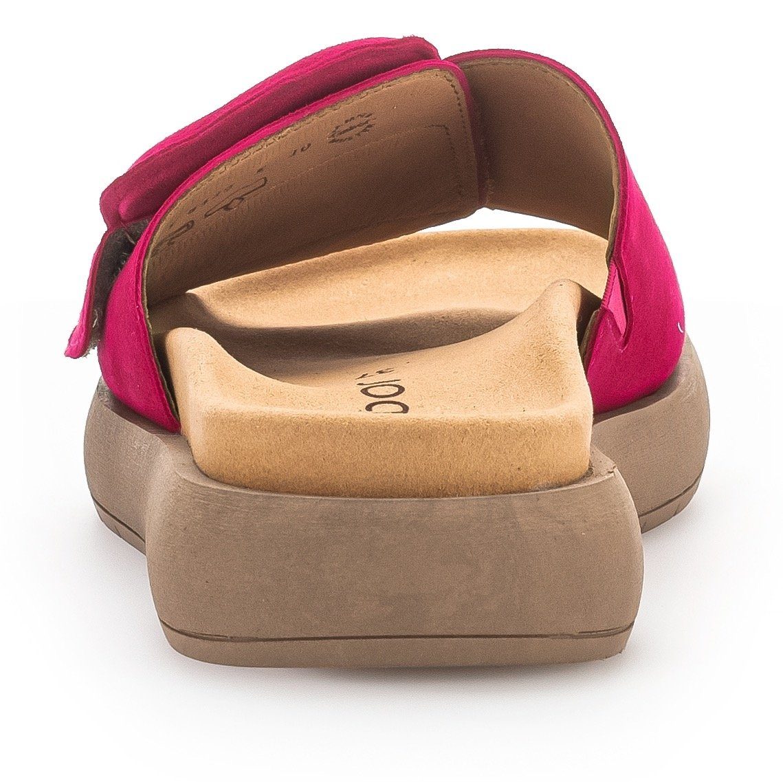 Gabor Slippers , plateau, zomerschoen, slippers met grote decoratieve gesp