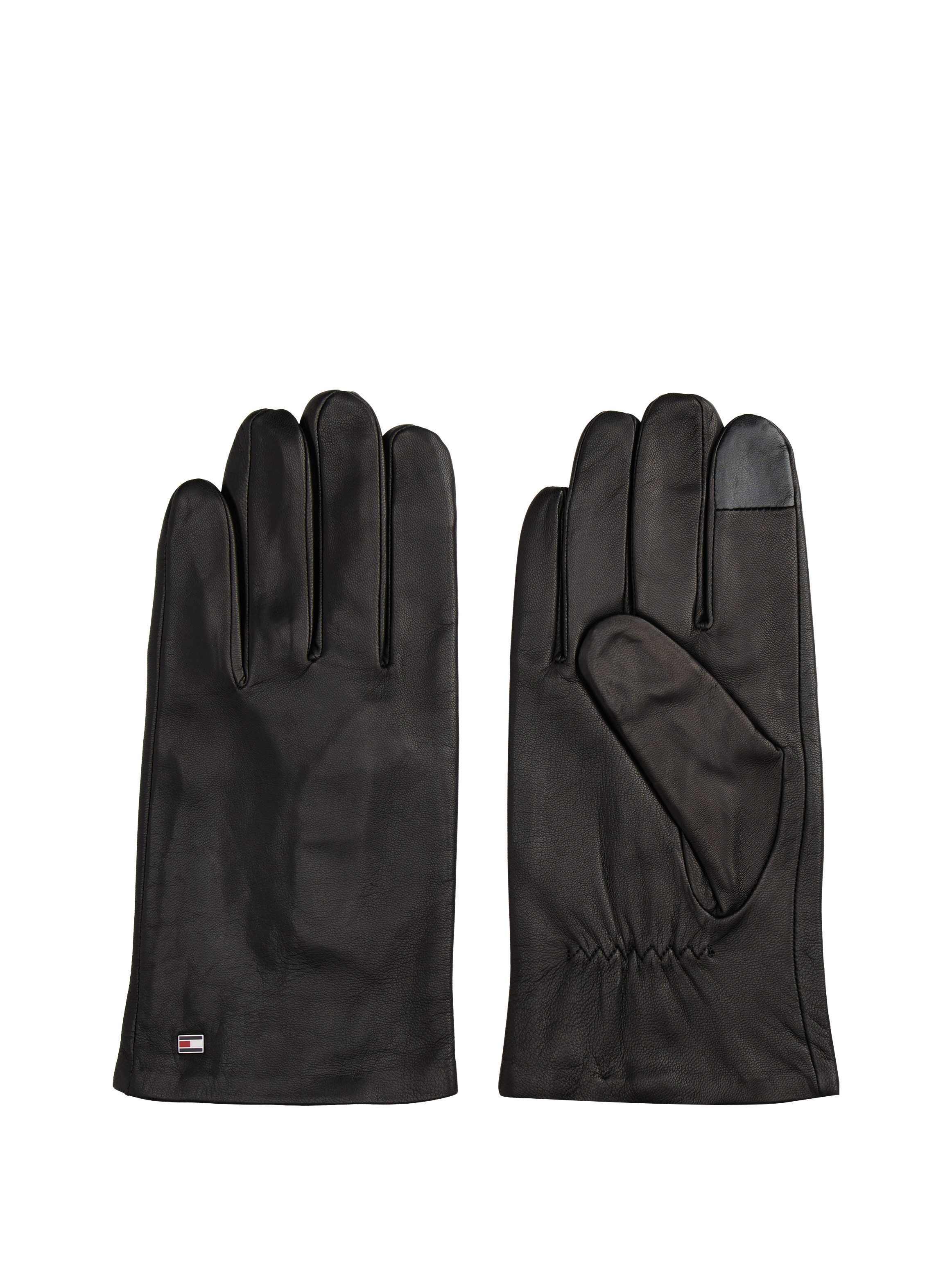 Tommy Hilfiger Leren handschoenen ESSENTIAL FLAG LEATHER GLOVES