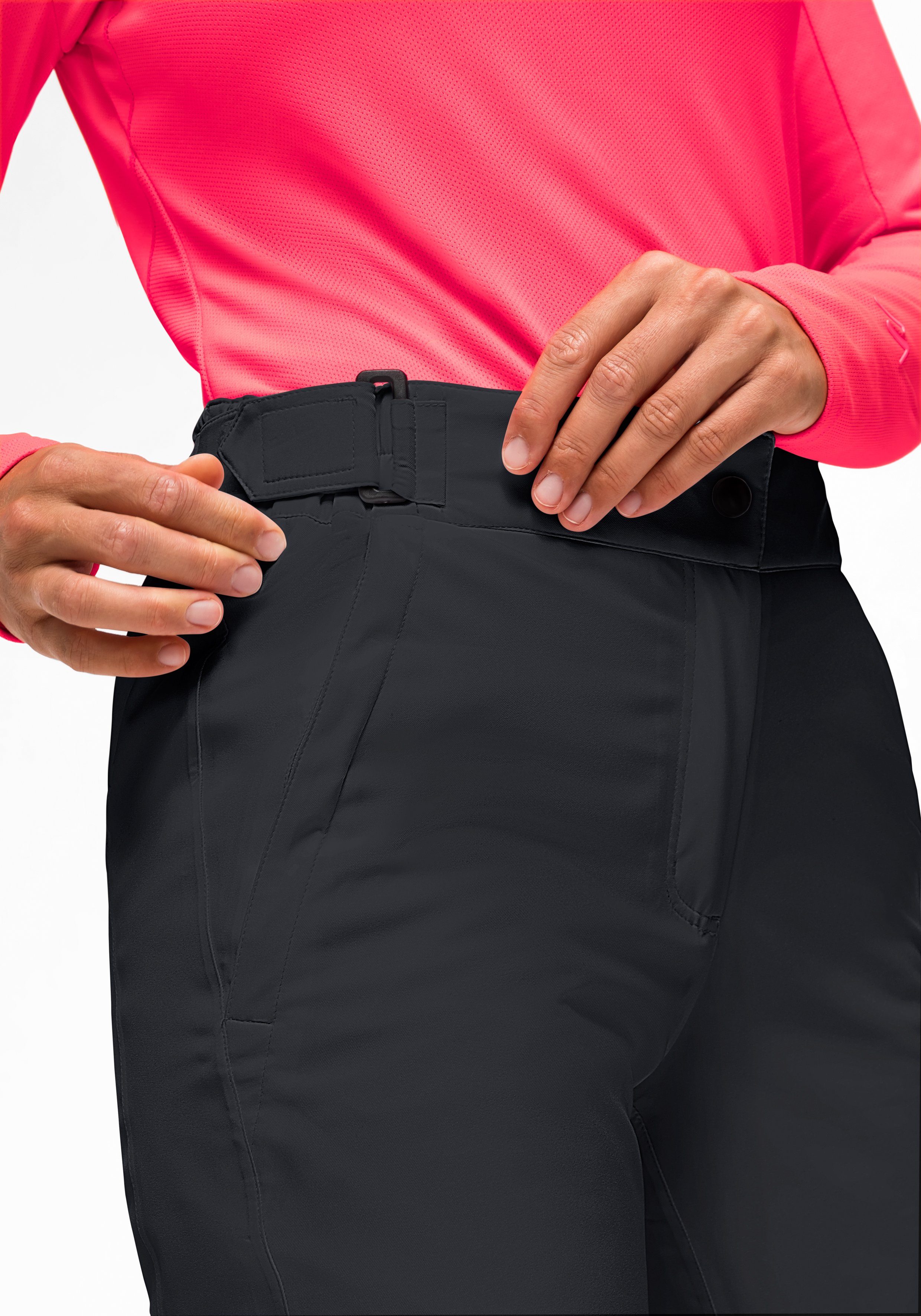 Maier Sports Skibroek Steffi Slim Dames sneeuwbroek, ademend, wind/waterdicht, slim fit