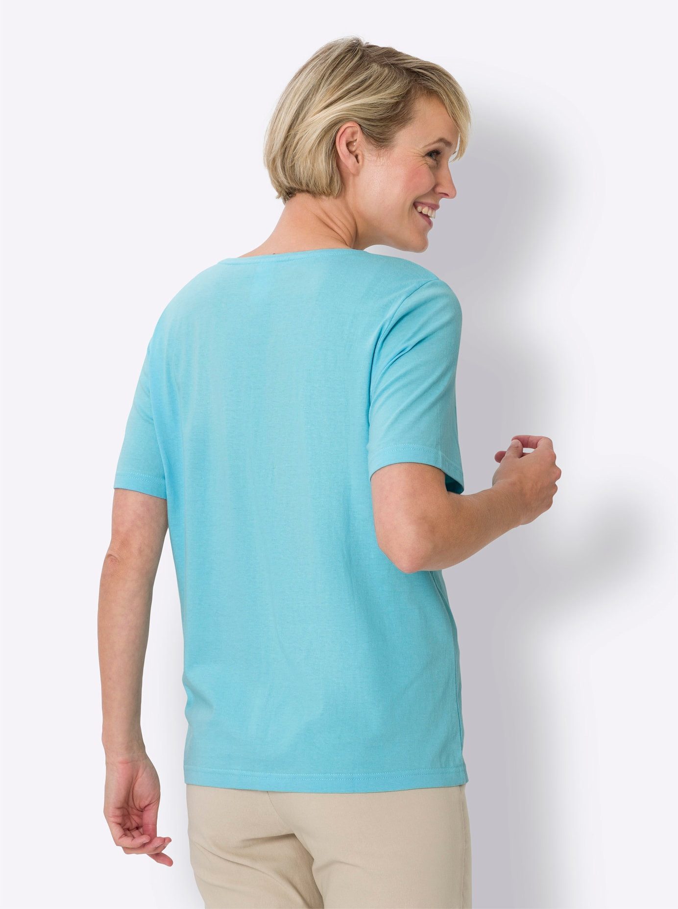 Shirt met korte mouwen (1-delig)