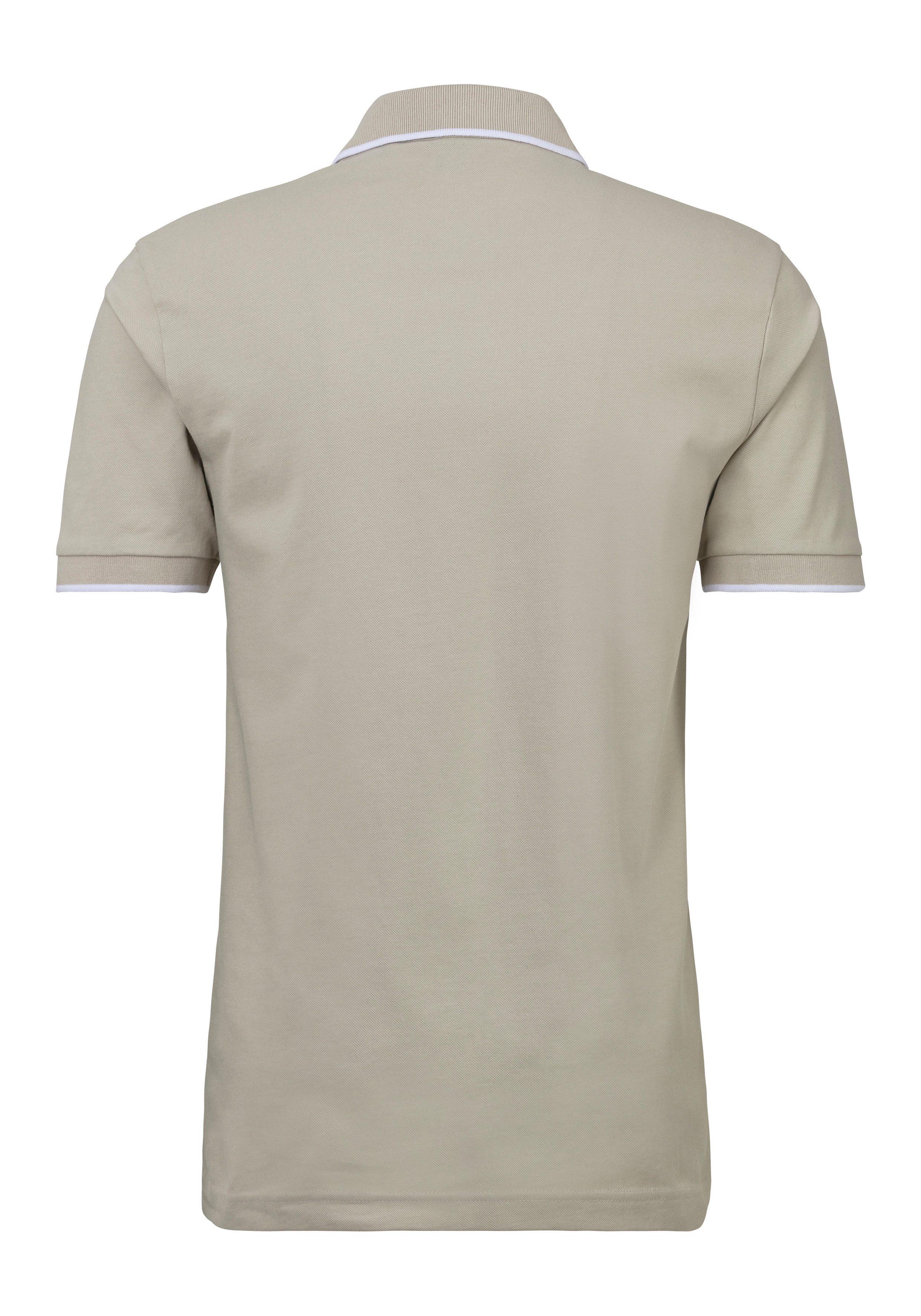 Boss Orange Poloshirt Passertip met boss badge