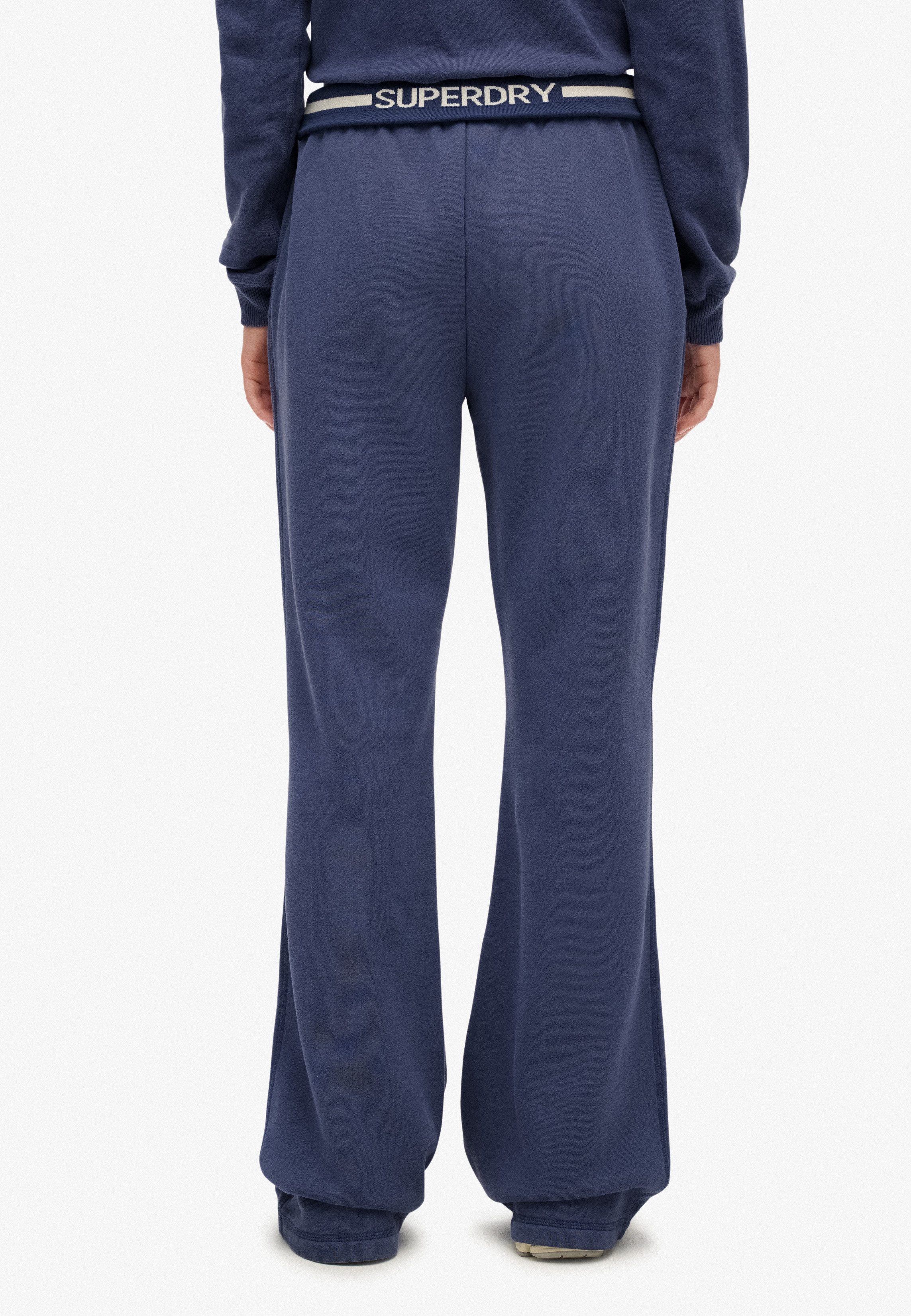 Superdry Sweatbroek ESSENTIAL LOGO LR FLARE JOGGER