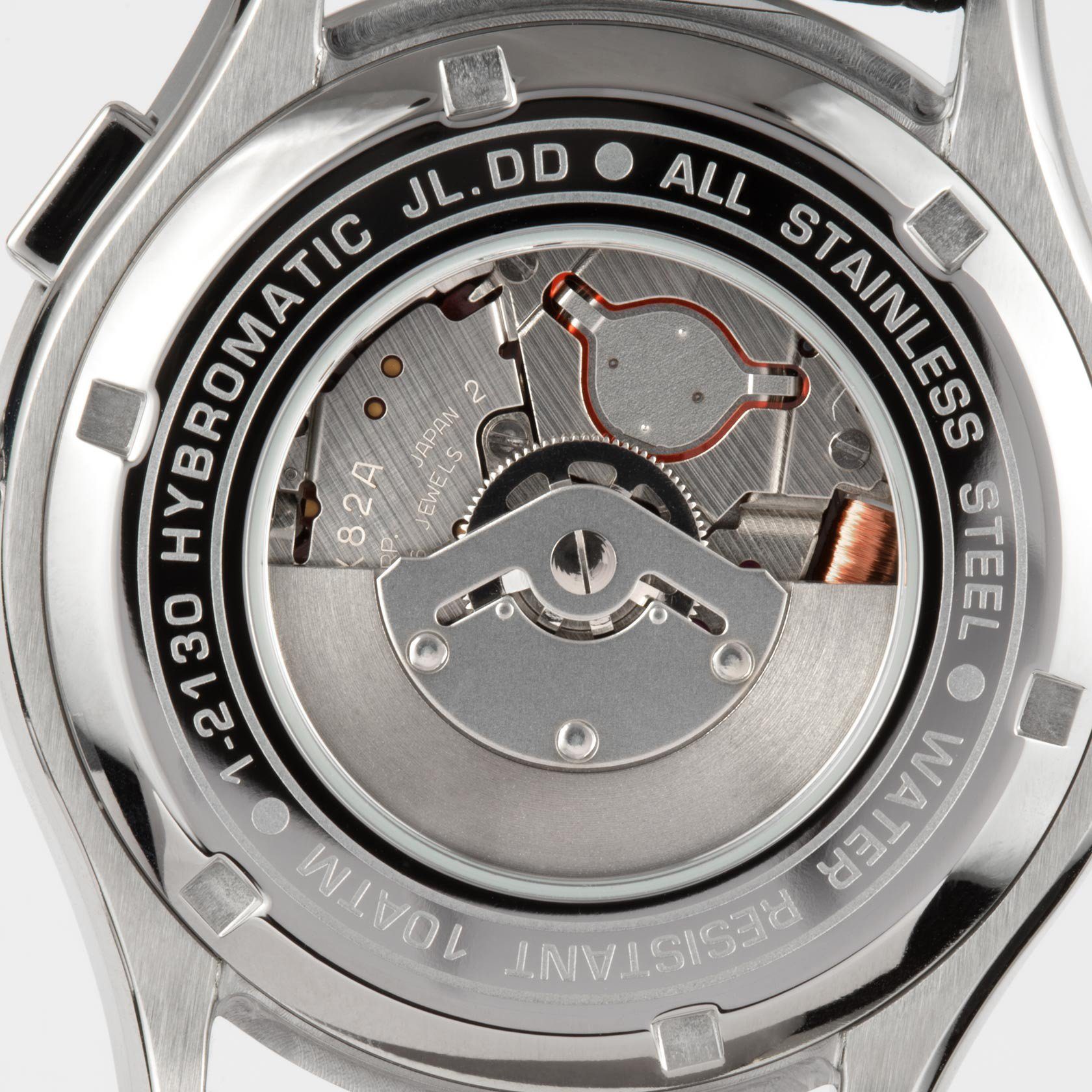 Jacques Lemans Kinetic horloge Hybromatic, 1-2130C Horloge, herenhorloge, datum, glow-in-the-dark wijzers, leren band