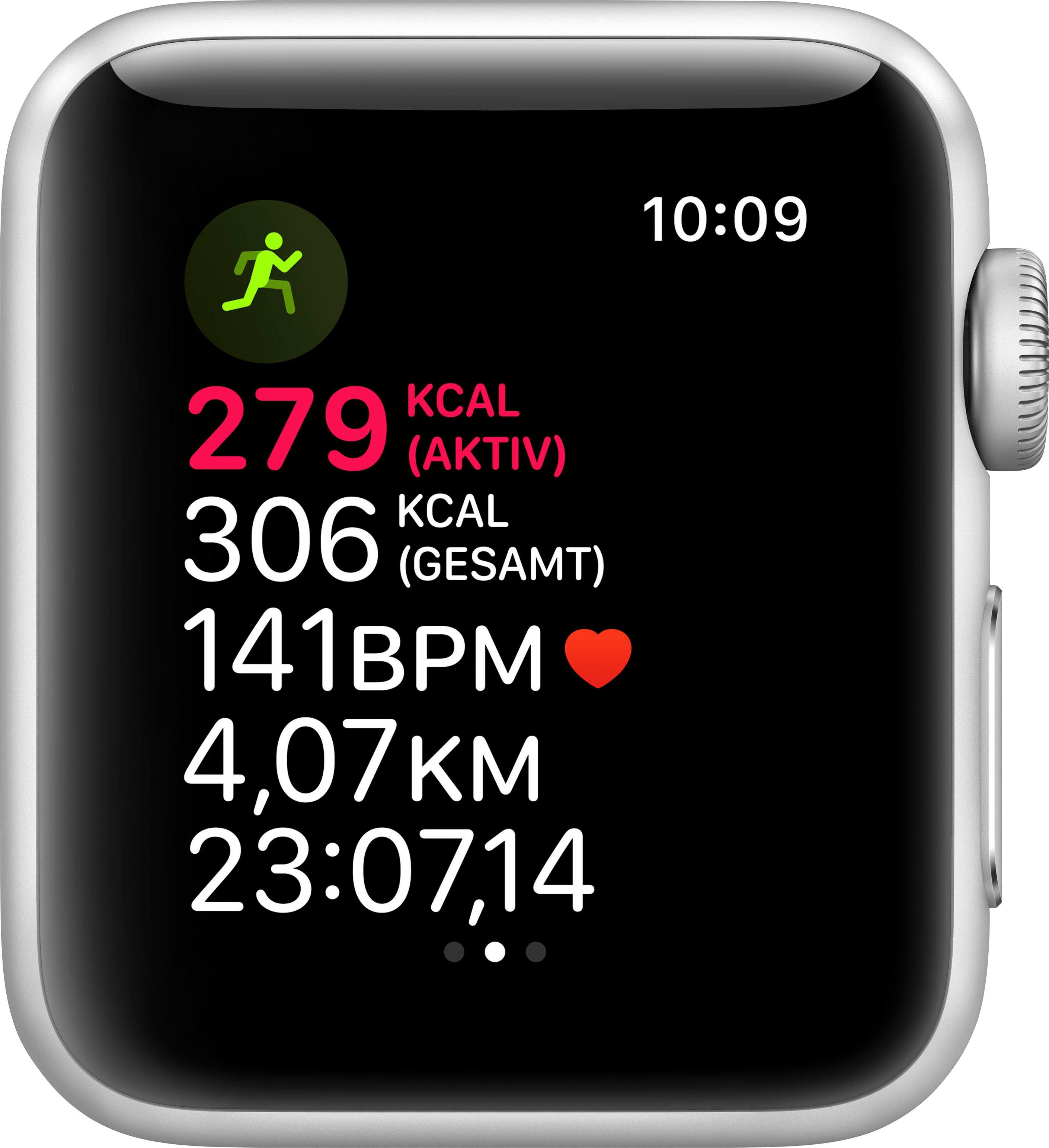Apple Watch Series 3 gps, aluminium kast met sportbandje 38 mm inclusief  oplaadstation (magnetische oplaadkabel) snel gevonden | OTTO