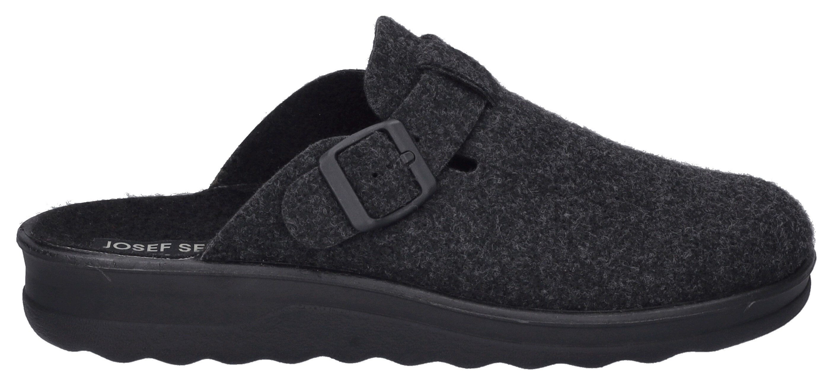 Josef Seibel Pantoffels Metz 240 Pantoffel, clog, vilten schoen in comfortwijdte H (zeer breed)