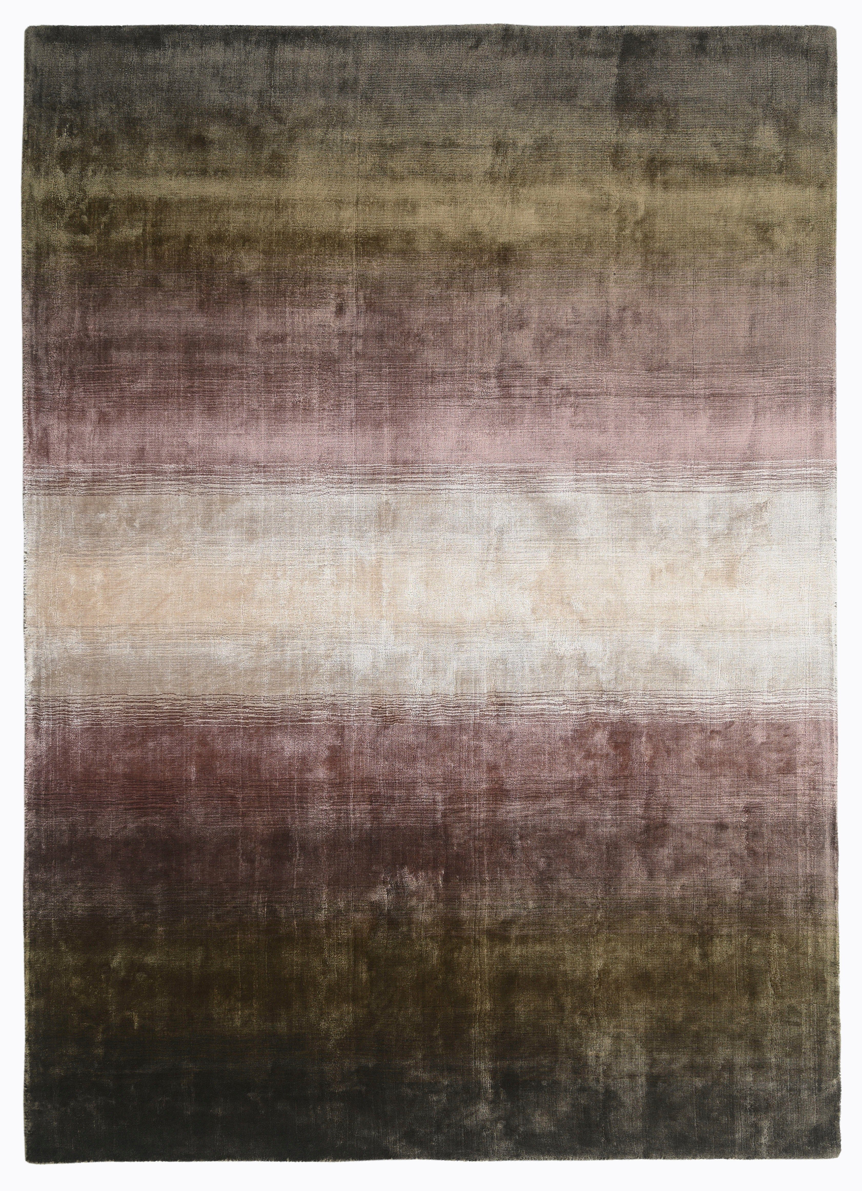 Home affaire Vloerkleed Katalin, met de hand geweven, vloerkleden van 100% viscose, in kleur changerend