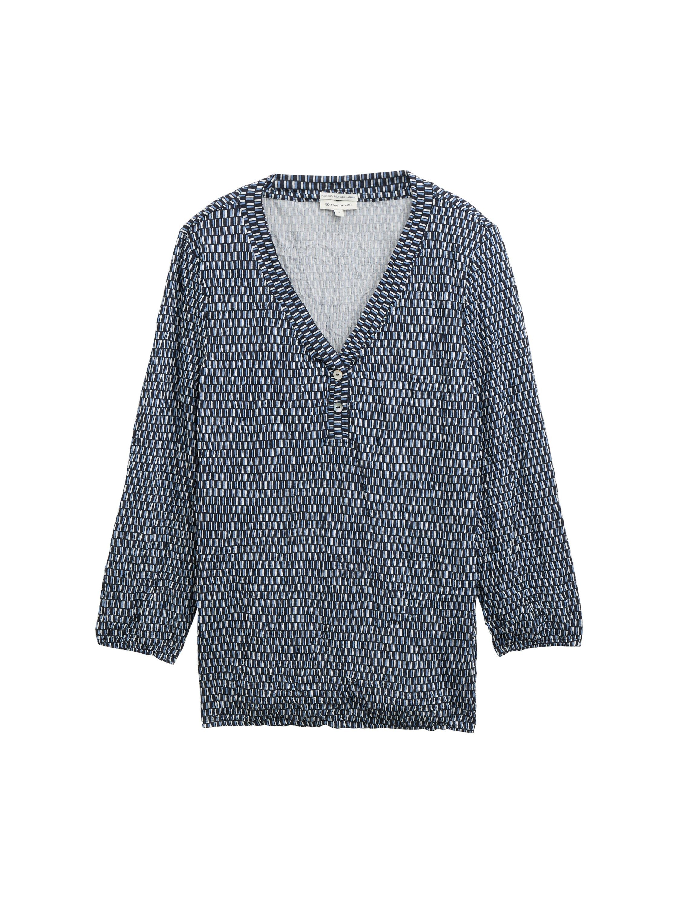 Tom Tailor Shirt in gekreukte look