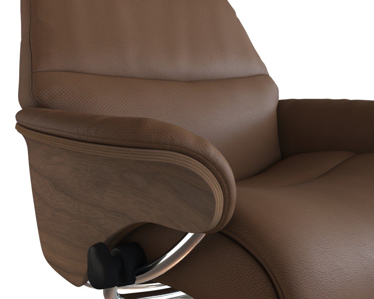 FLEXLUX Relaxfauteuil Aarhus, functionele stoel, gestoffeerde stoel, armleuningen, TV-fauteuil